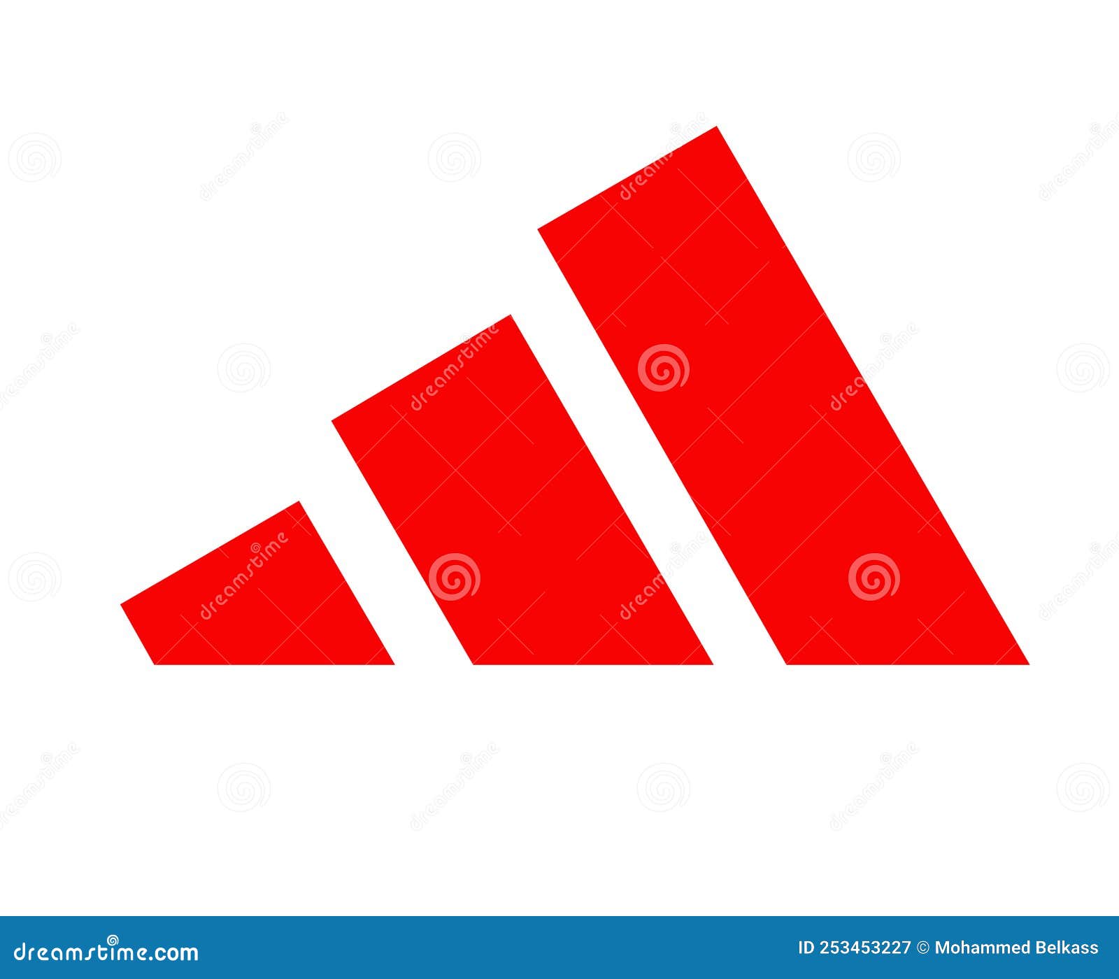 Logo De Adidas Símbolo Rojo Diseño De Pantalla De Fútbol Abstracto Fotografía editorial Ilustración de emparejamiento, meta: 253453227