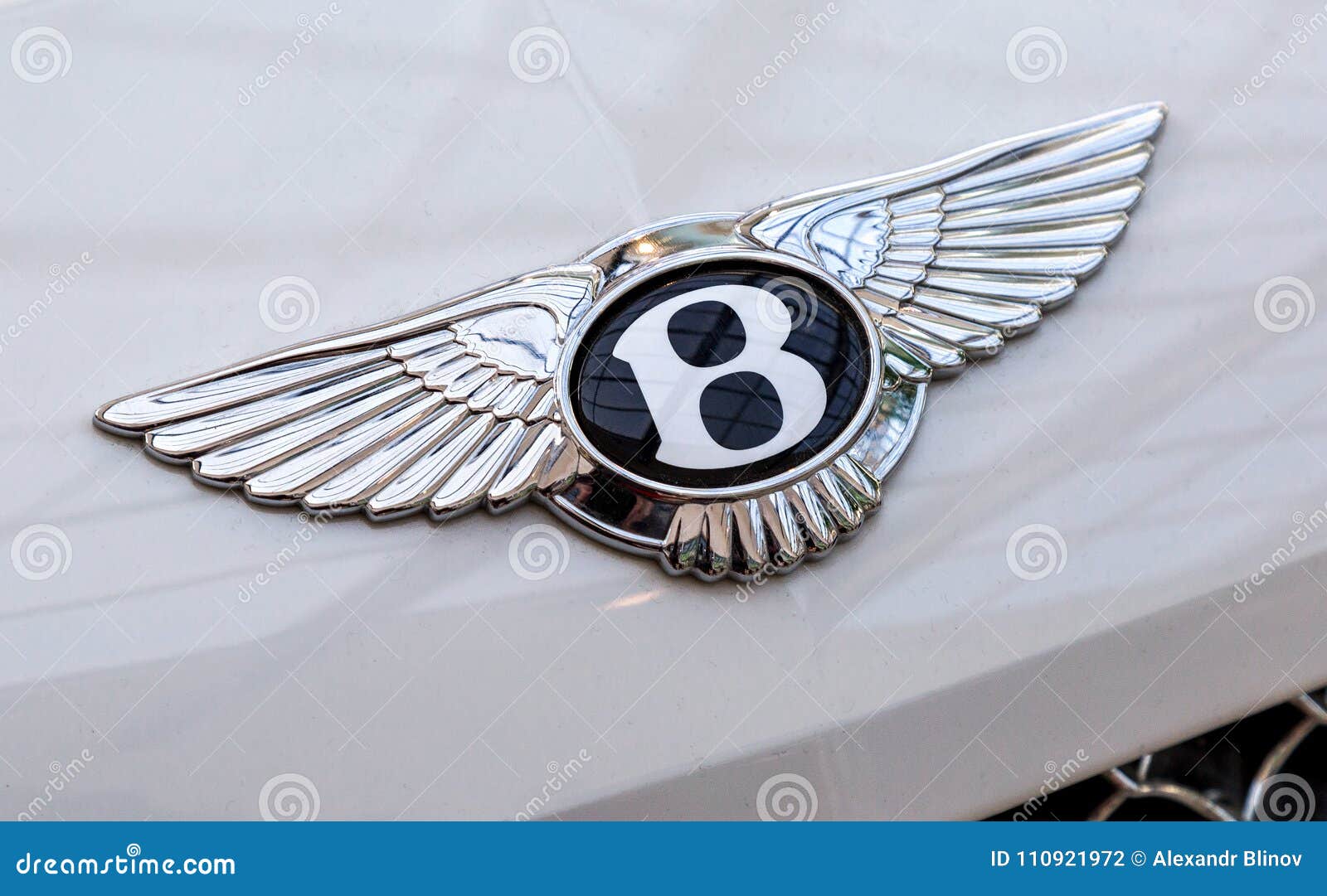 Logo De Bentley Sur La Voiture Photographie éditorial - Image du cher,  limité: 110921972