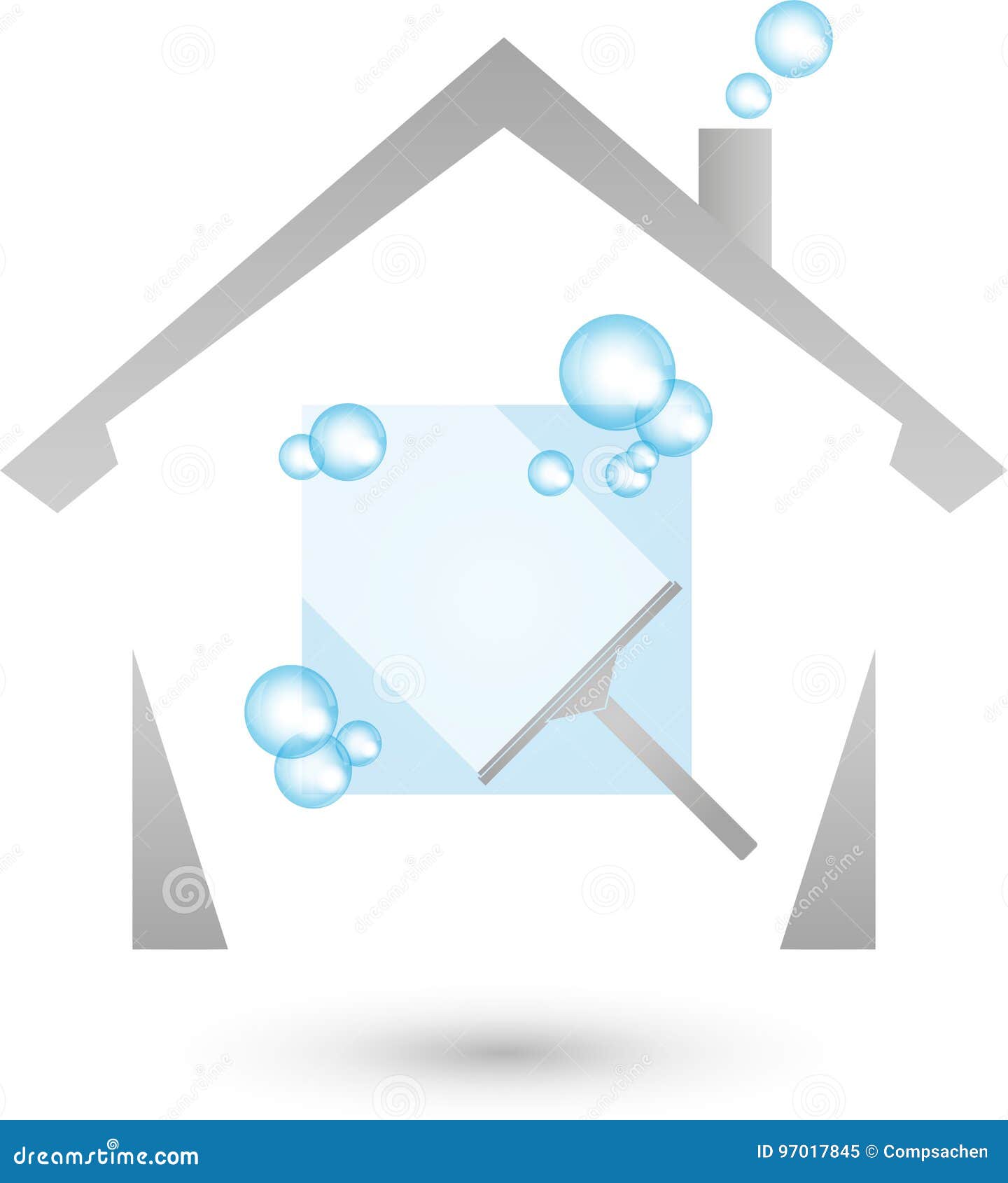 Logo ménage laveur vitre