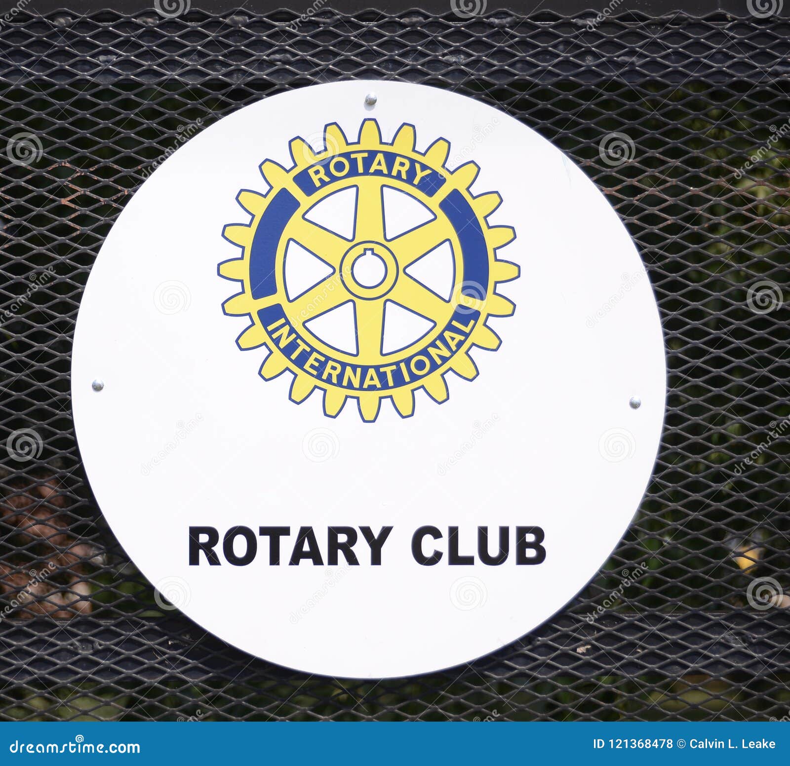 Logo De Club De Rotary International Photo stock éditorial Image du