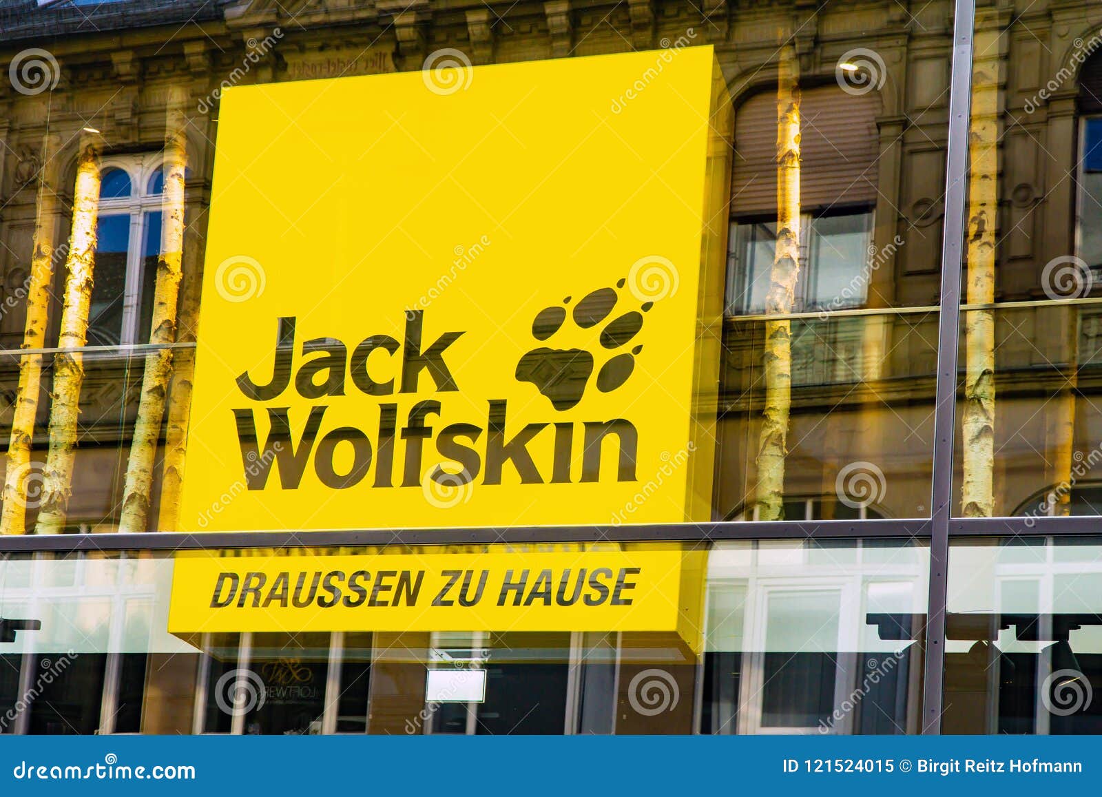 Logo de Jack Wolfskin image éditorial. Image du commercial - 121524015