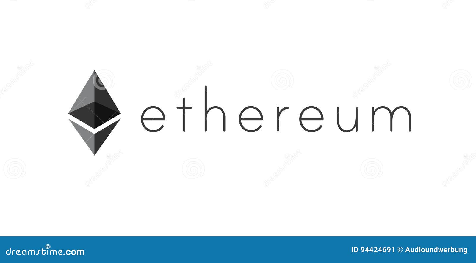 Logo de la technologie de cryptage d'ethereum