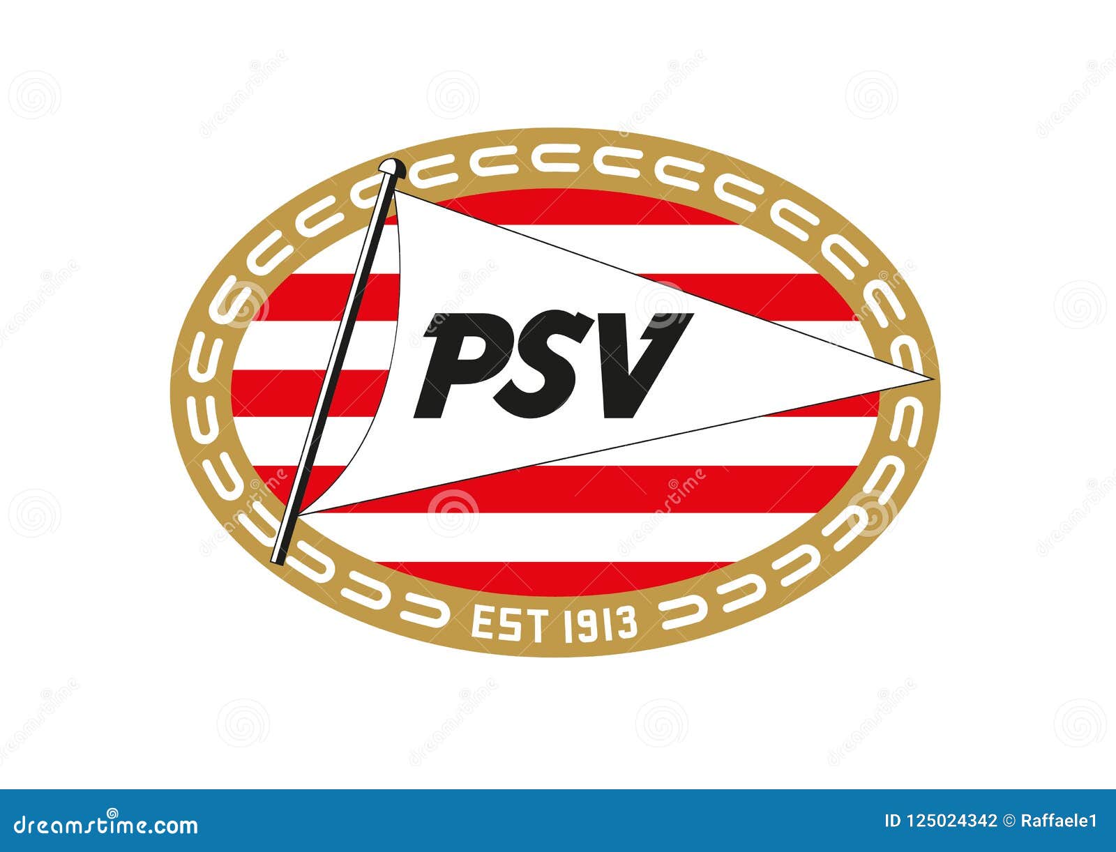 Logo de Psv Eindhoven photographie éditorial. Illustration du marques