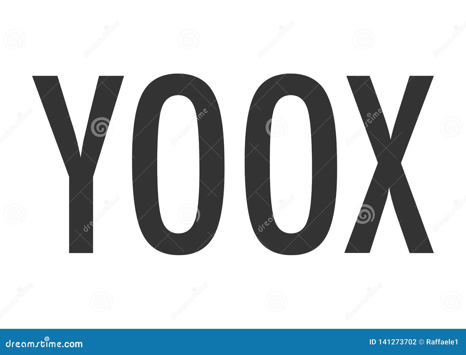 Logo de Yoox photographie éditorial. Illustration du vente - 141273702