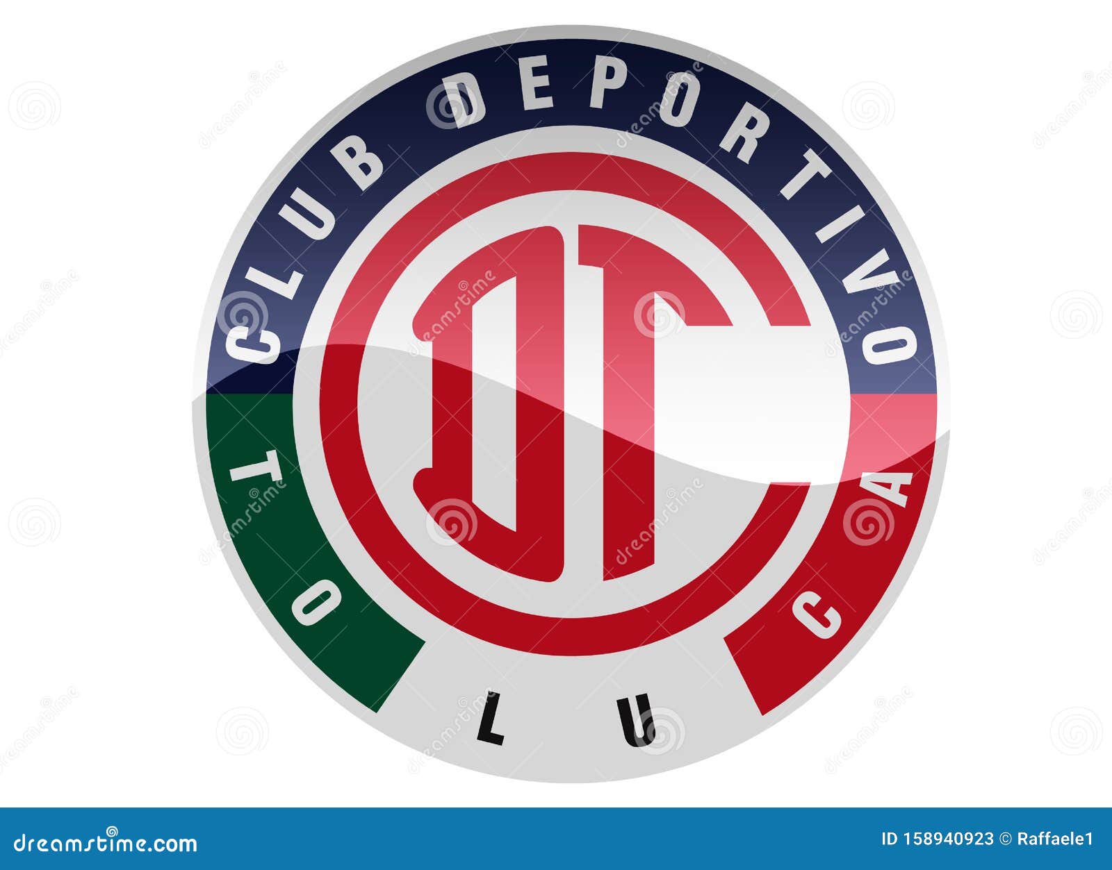 Logo Del Club Deportivo Toluca Foto de archivo editorial - Ilustración de  disponible, marcas: 158940923