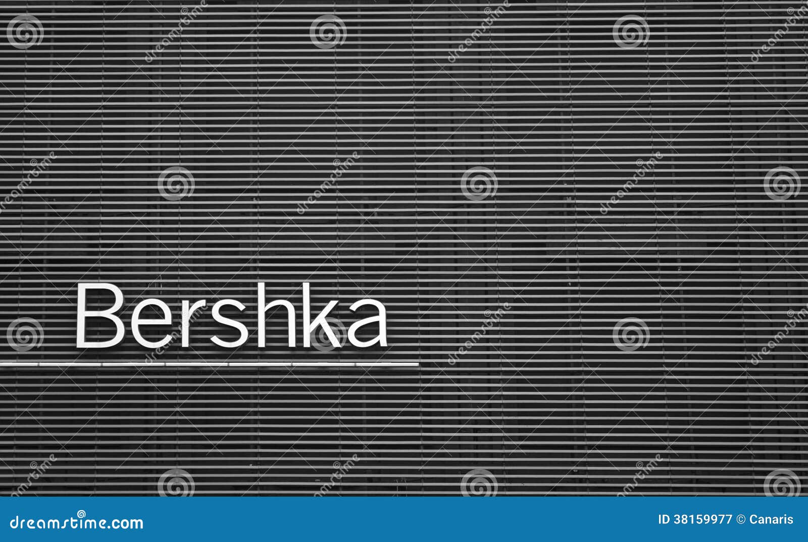 Logo di Bershka fotografia editoriale. Immagine di modo - 38159977