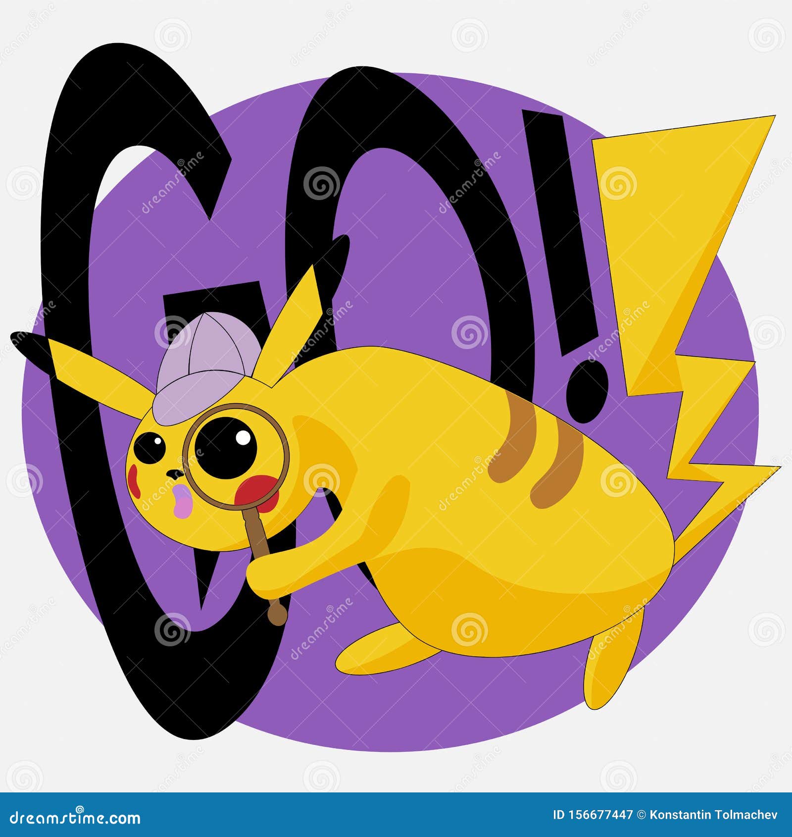 Logo Di Pikachu Pokemon Per Magliette O Adesivi Fotografia