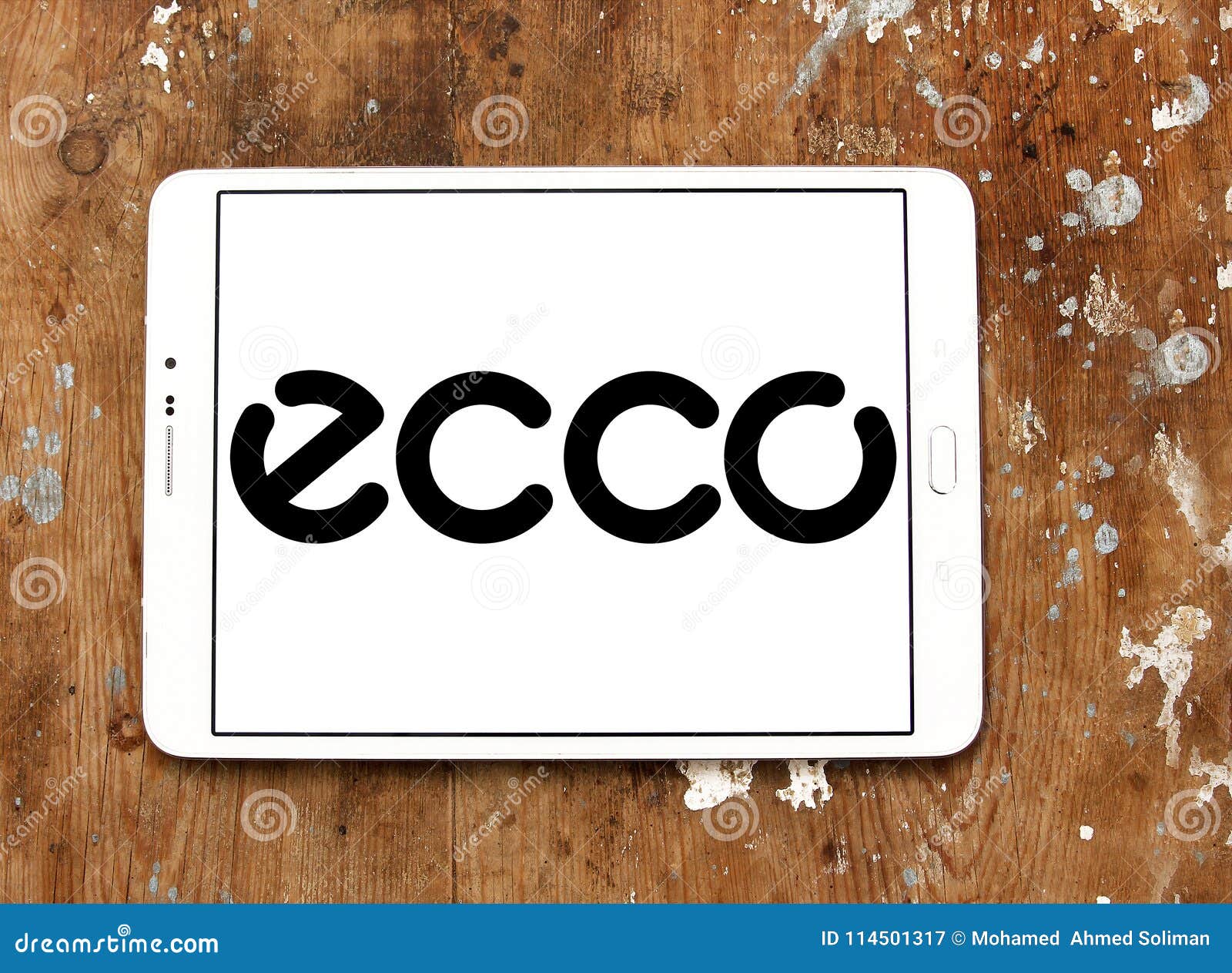ECCO Shoe Manufacturer Logo Editorial Photography - Image of brand, boots:  114501317