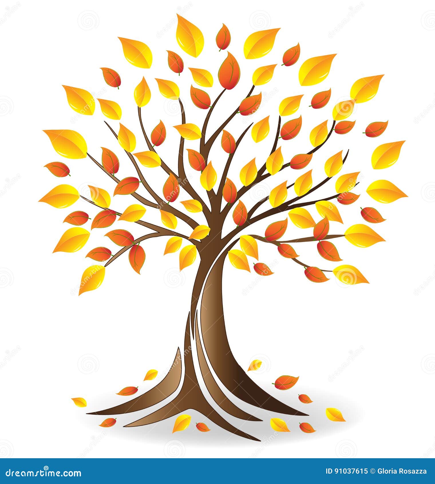 logo ecology fall season tree 