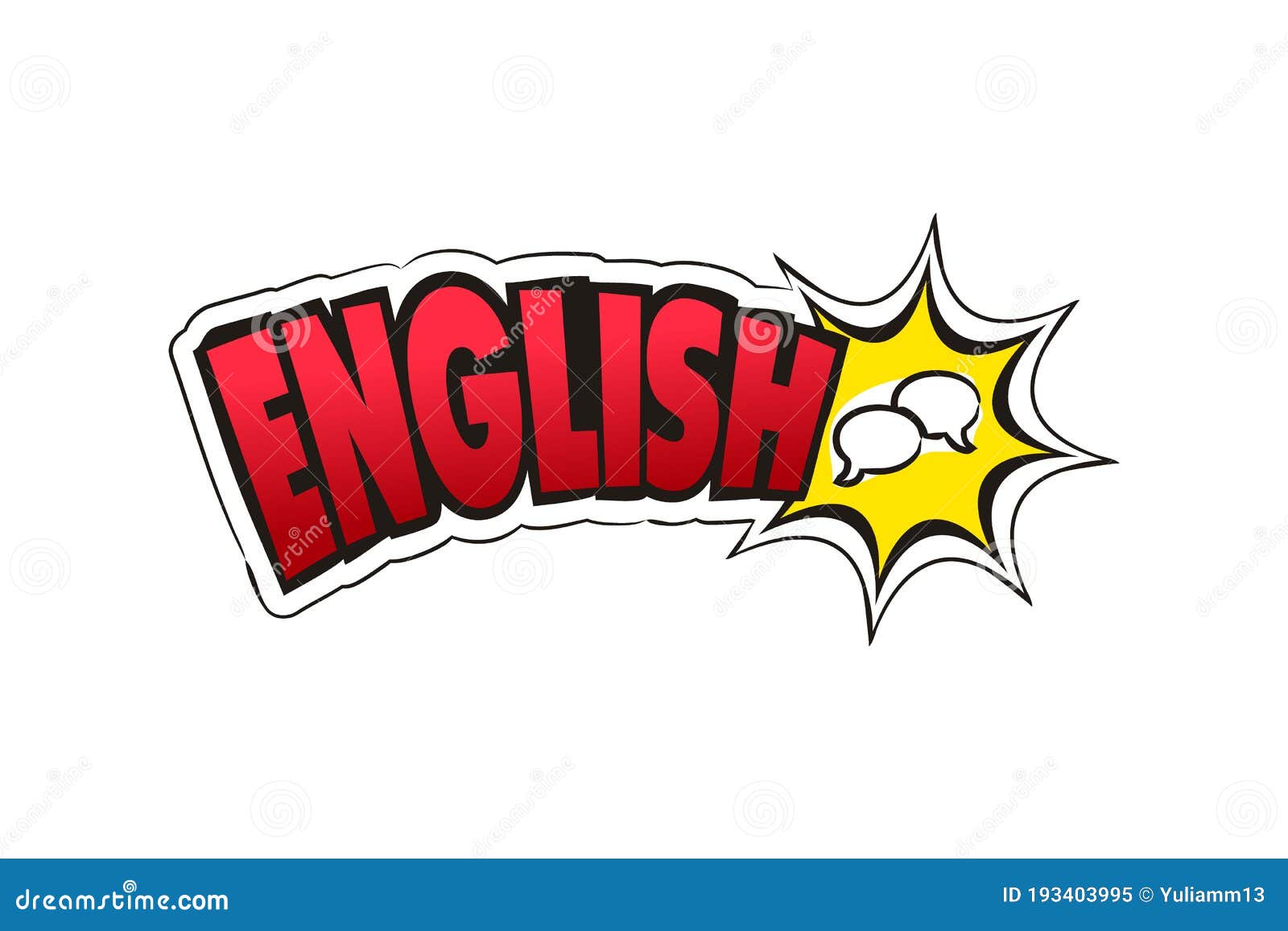 logo for the english school subject