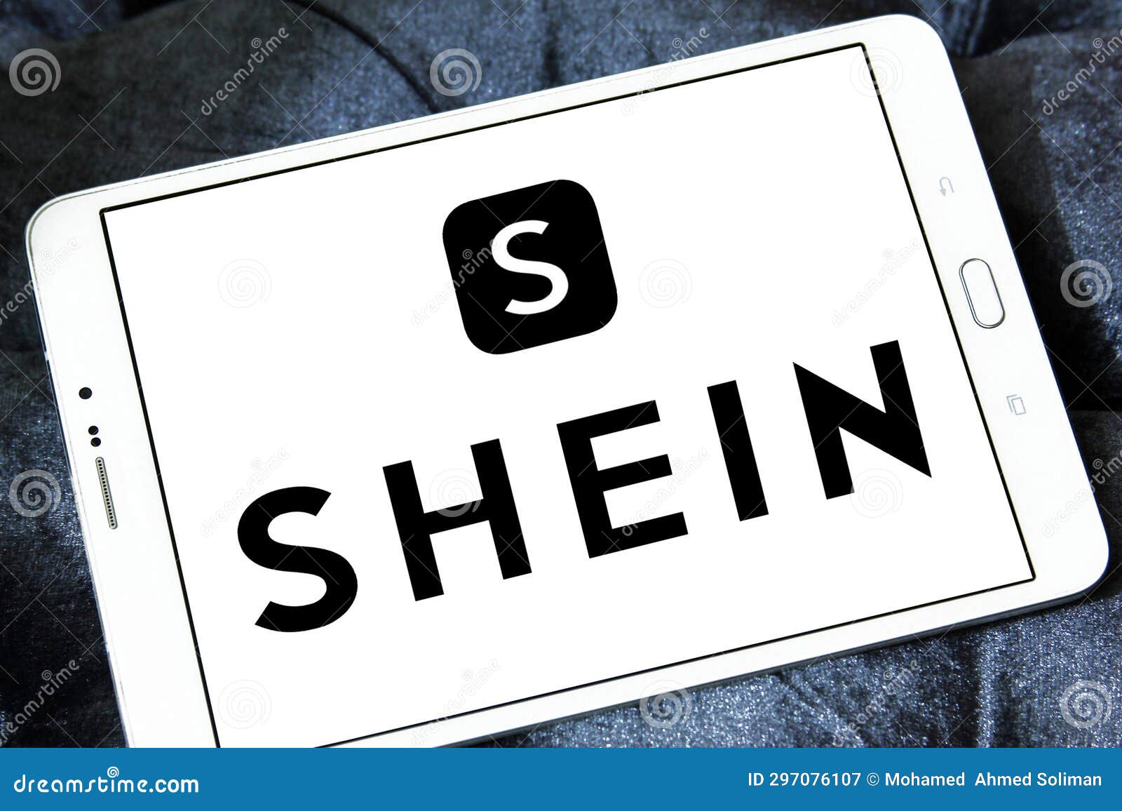 Shein logo editorial photography. Image of screen, clothes - 297076107