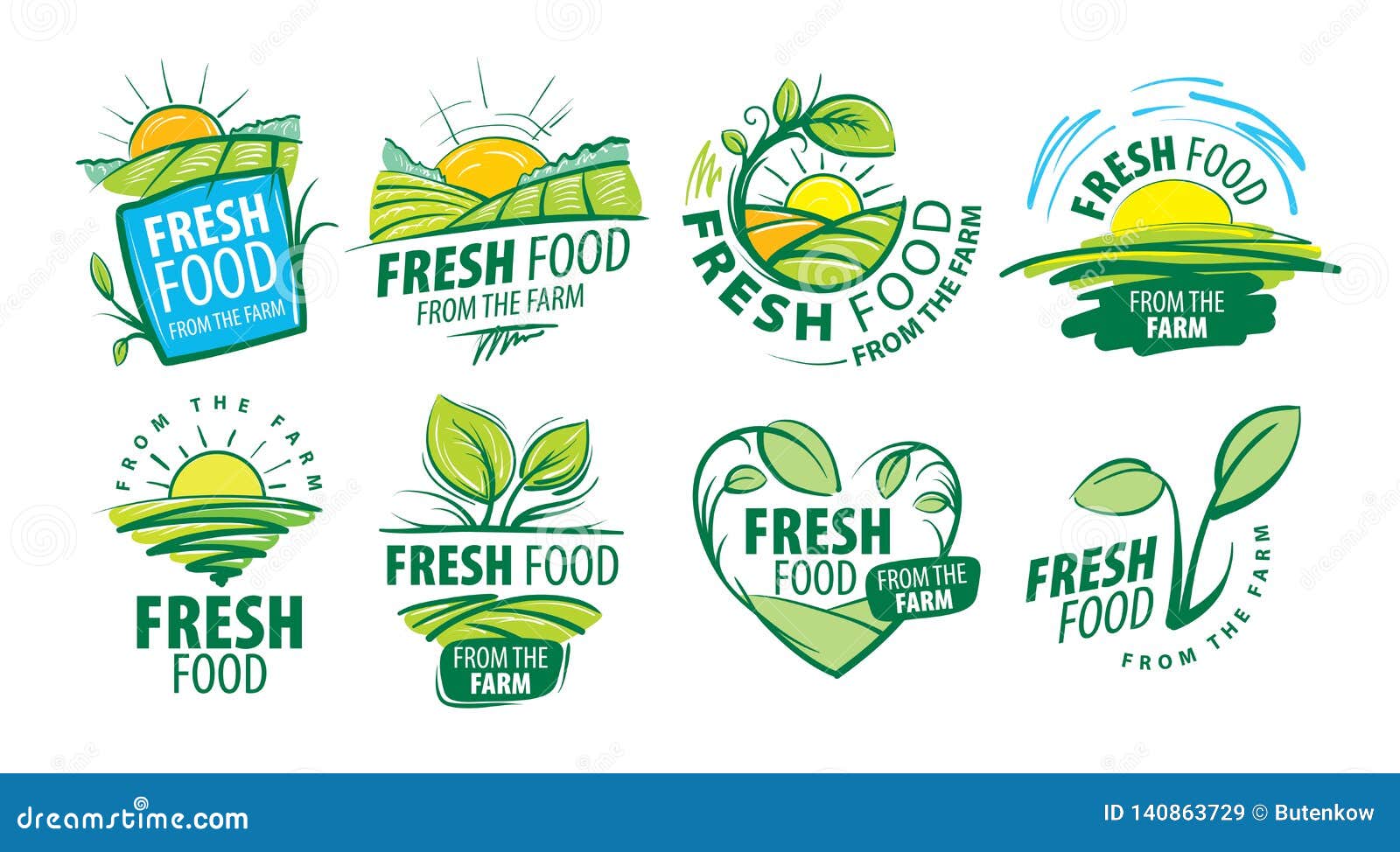 1,152,451 Fresh Logo Images, Stock Photos, 3D objects, & Vectors