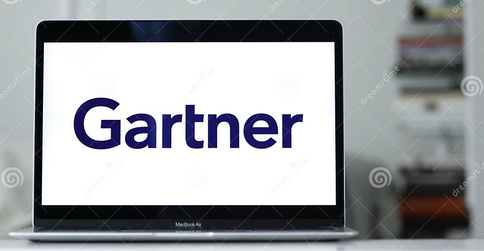 Logo of Gartner, a Technology Research and Consulting Company, on