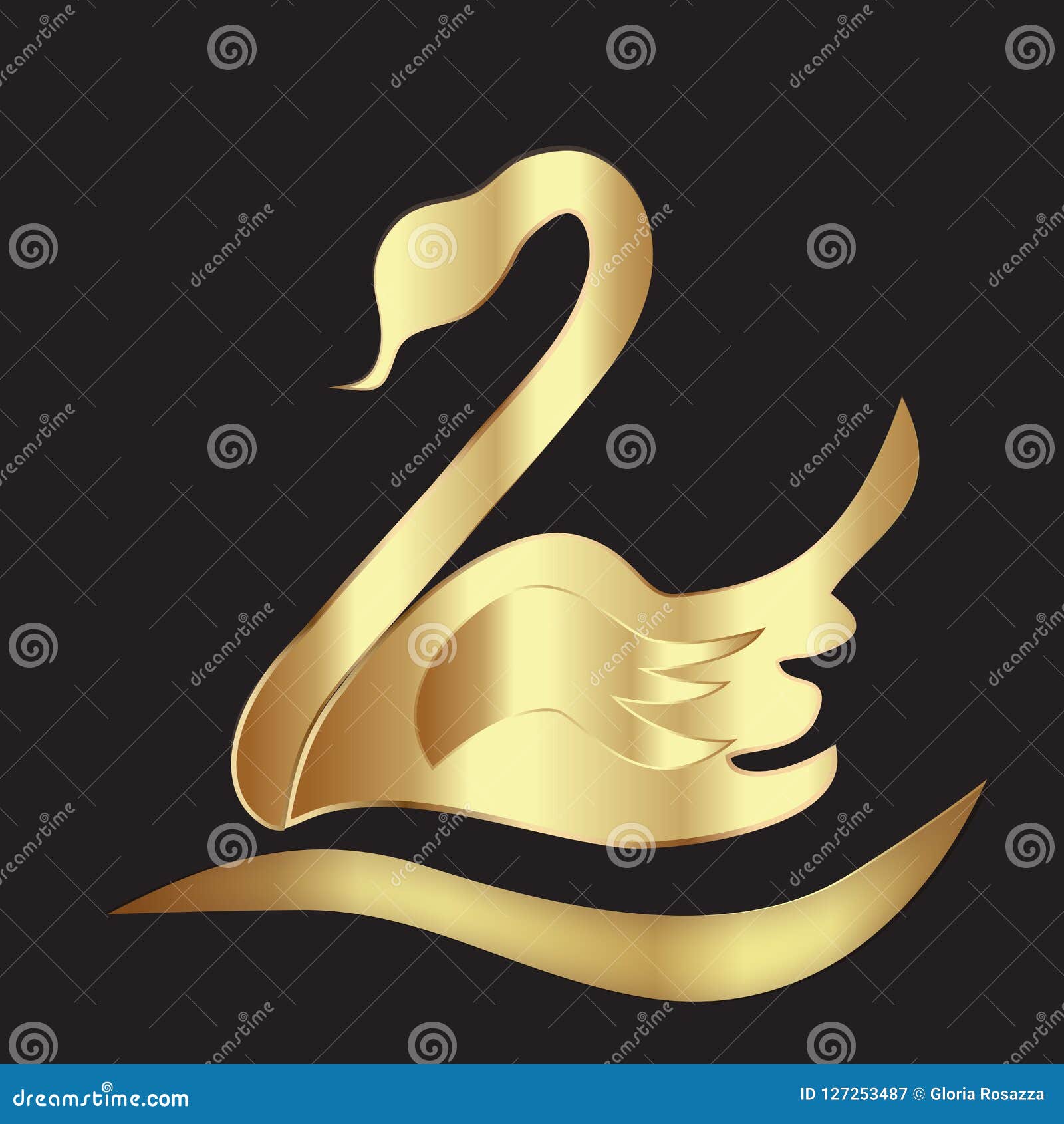 company logo with red swan company logo with red swan