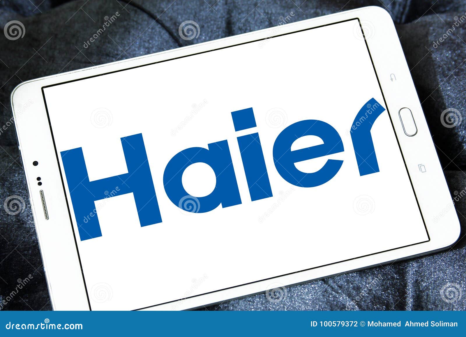 Haier Group Corporation Logo Editorial Photography - Image of machines