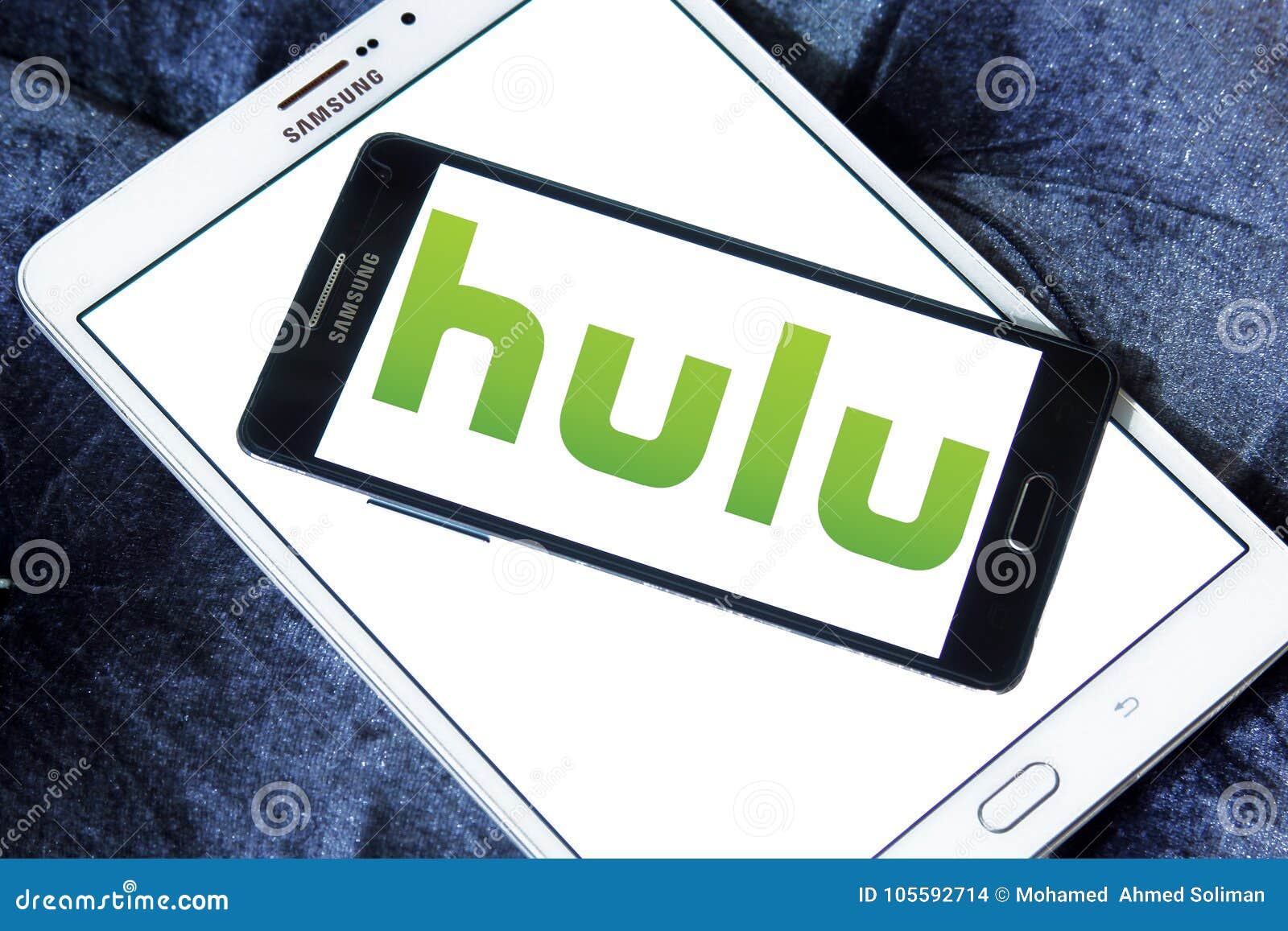 Hulu company logo editorial stock image