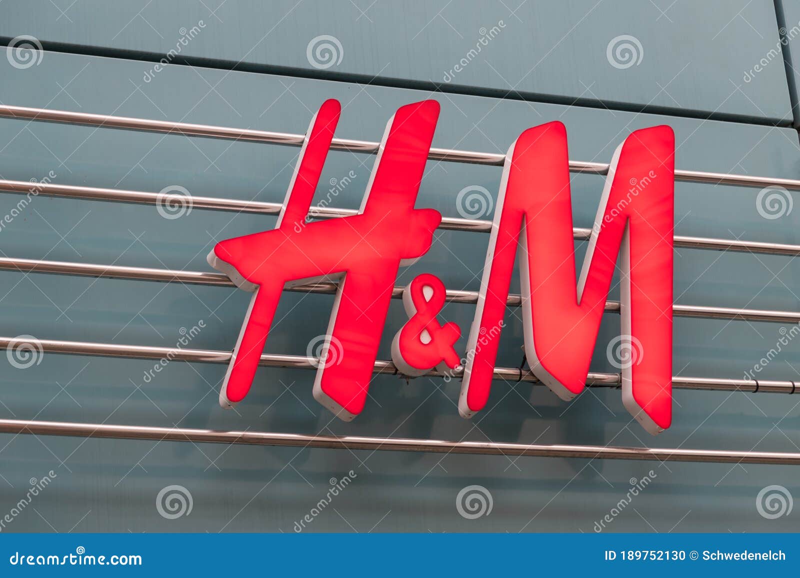 Logo and Inscription of a Textile Trading Company Editorial Image ...