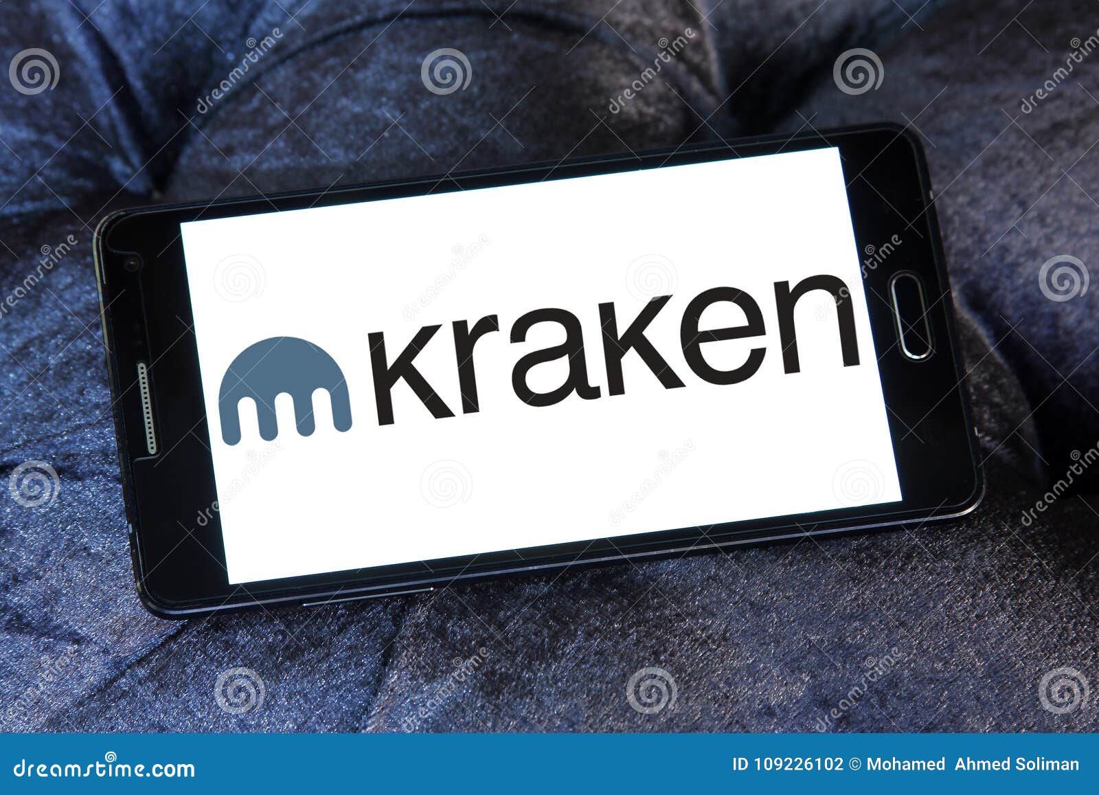 Kraken Bitcoin Exchange Logo Editorial Photography - Image ...