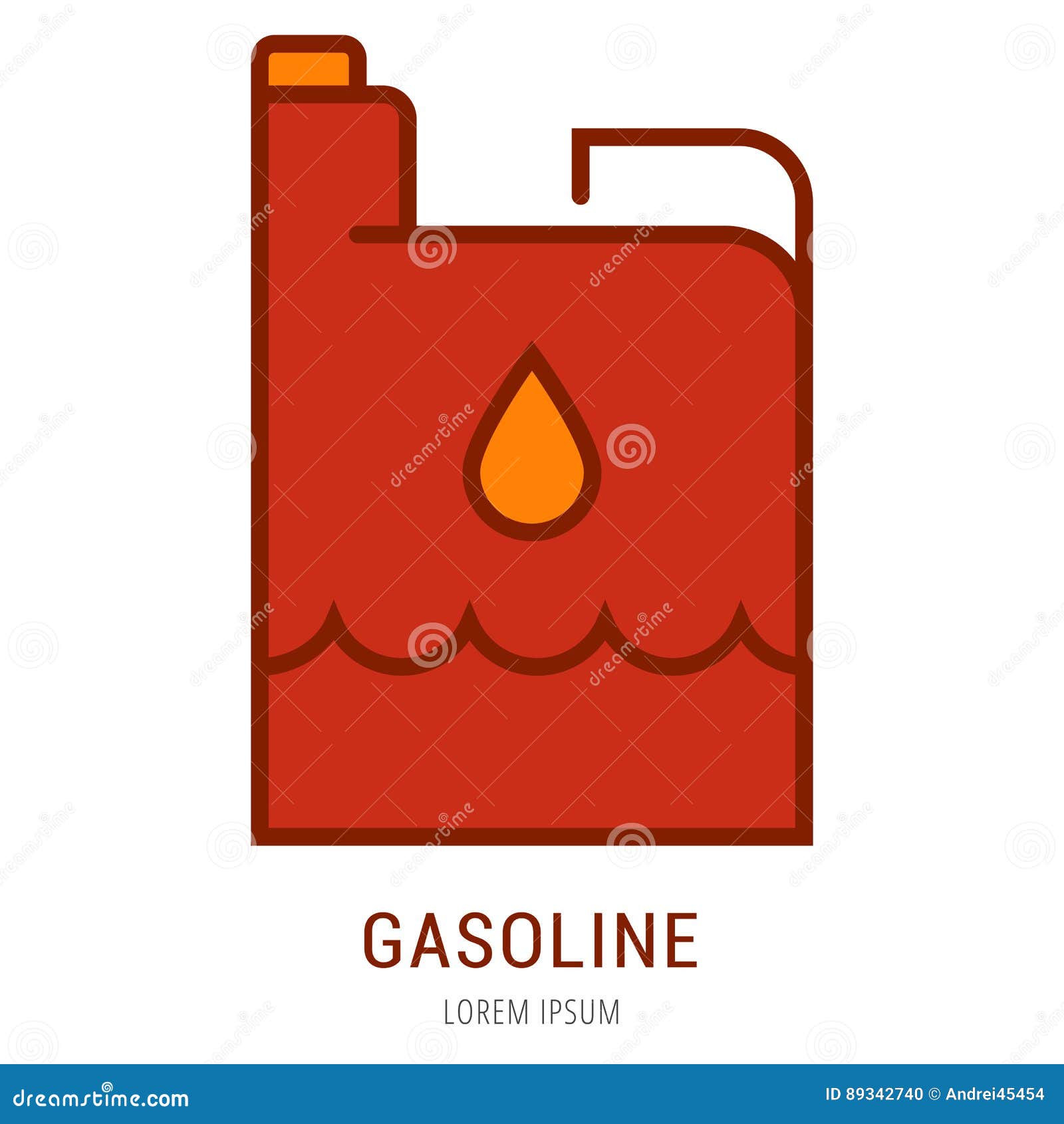  simple logo template gasoline