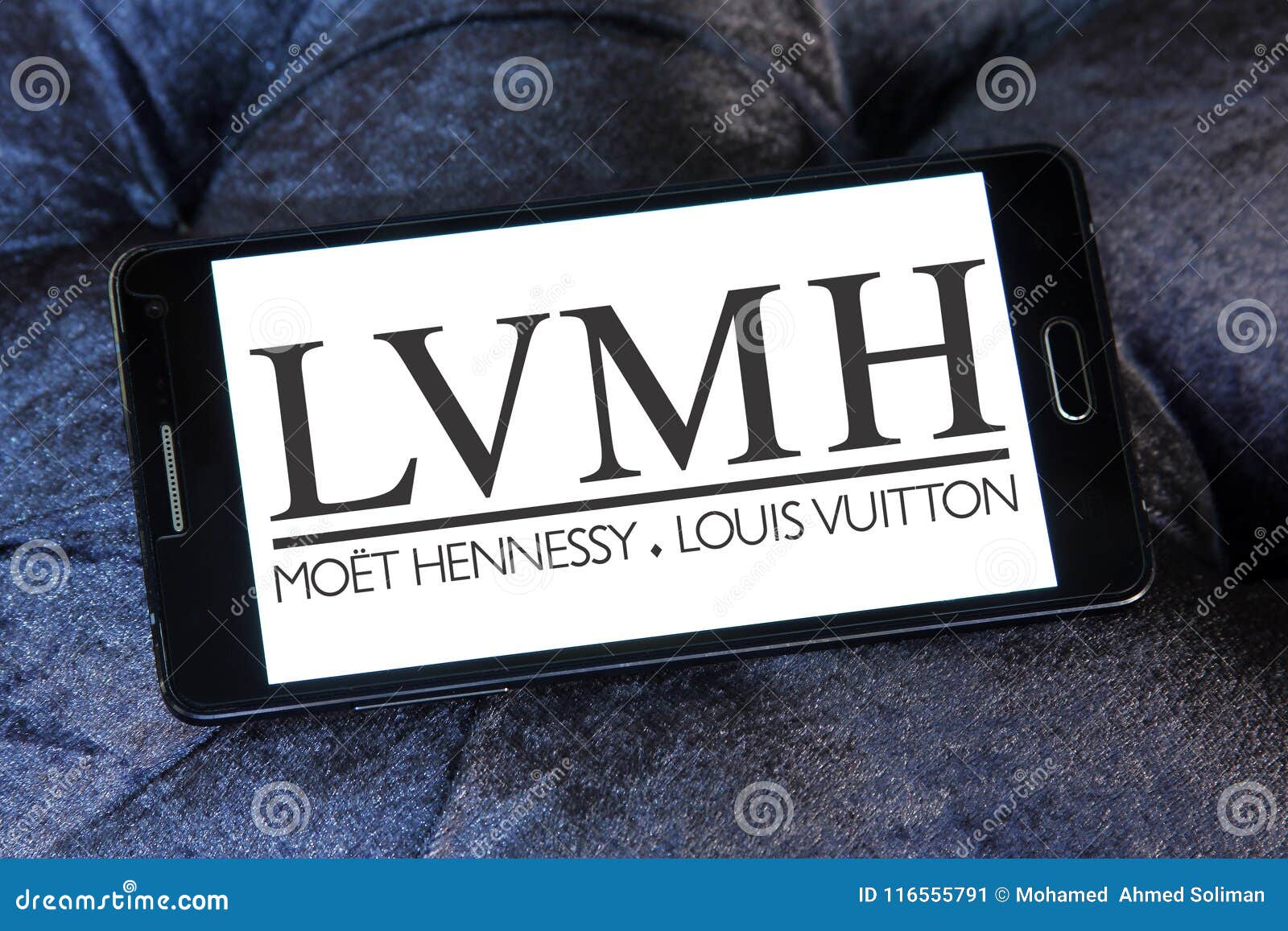 LVMH Luxury Goods Company Logo Editorial Photo - Image of