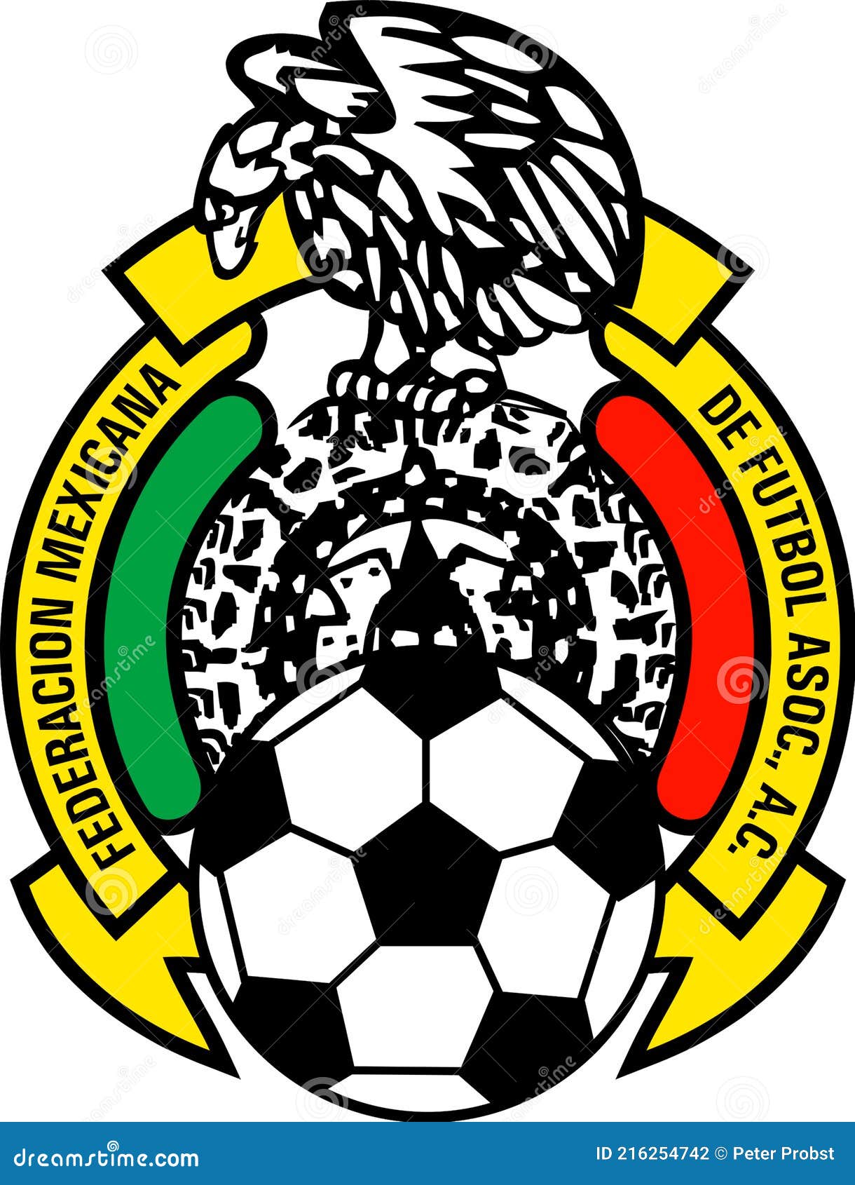 Logo Of The Mexico National Football Team Editorial Photography - Image