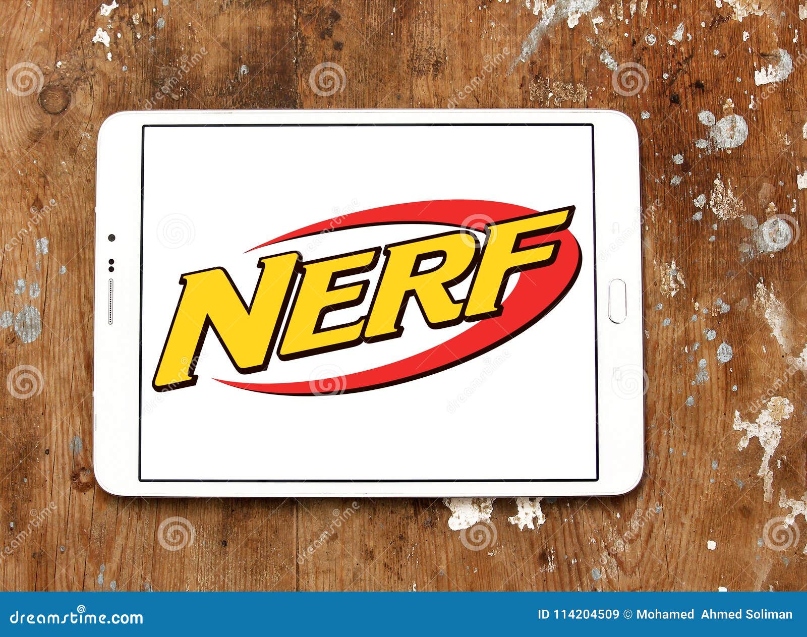 Nerf toys logo editorial photo. Image of games, commercial - 114319371