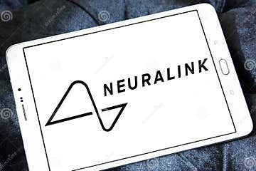 Neuralink logo editorial photo. Image of homepage, mobile - 297893846