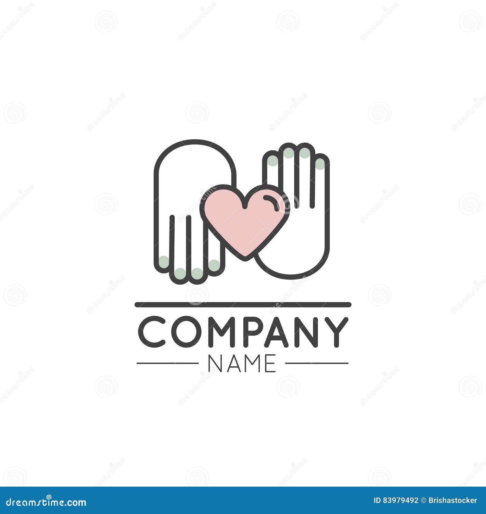 logo for nonprofit organizations and donation centre