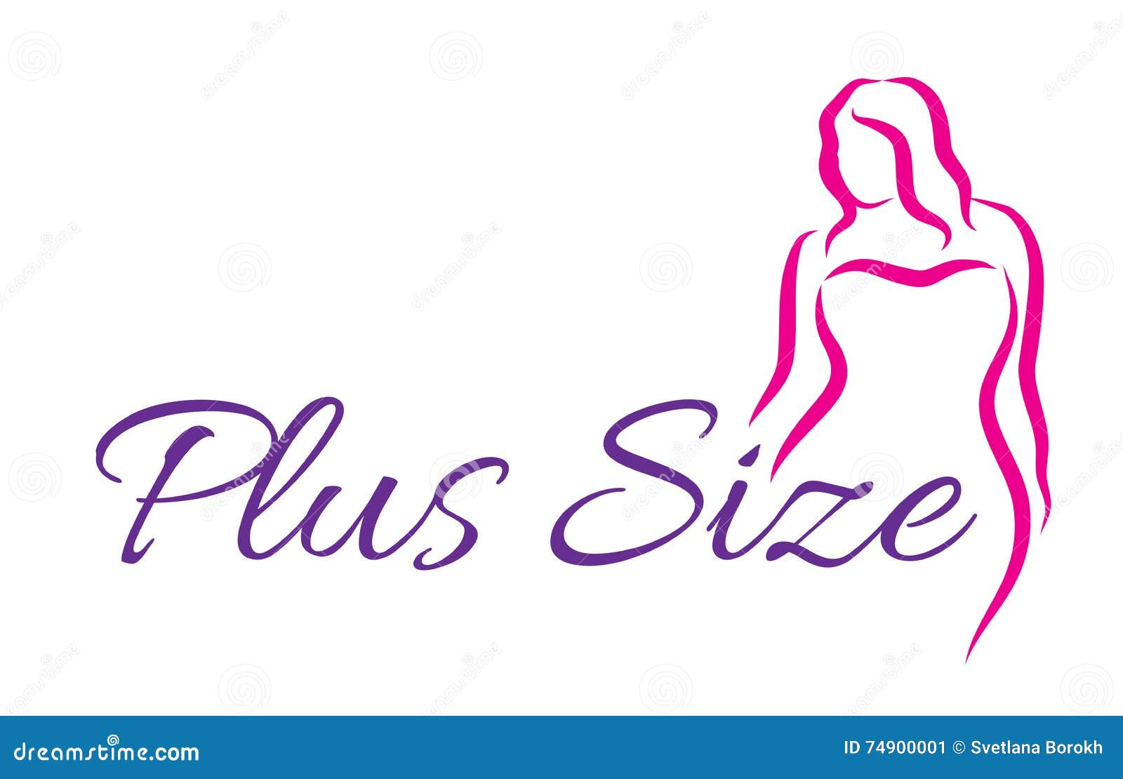 logo plus size woman. curvy woman , logo.  
