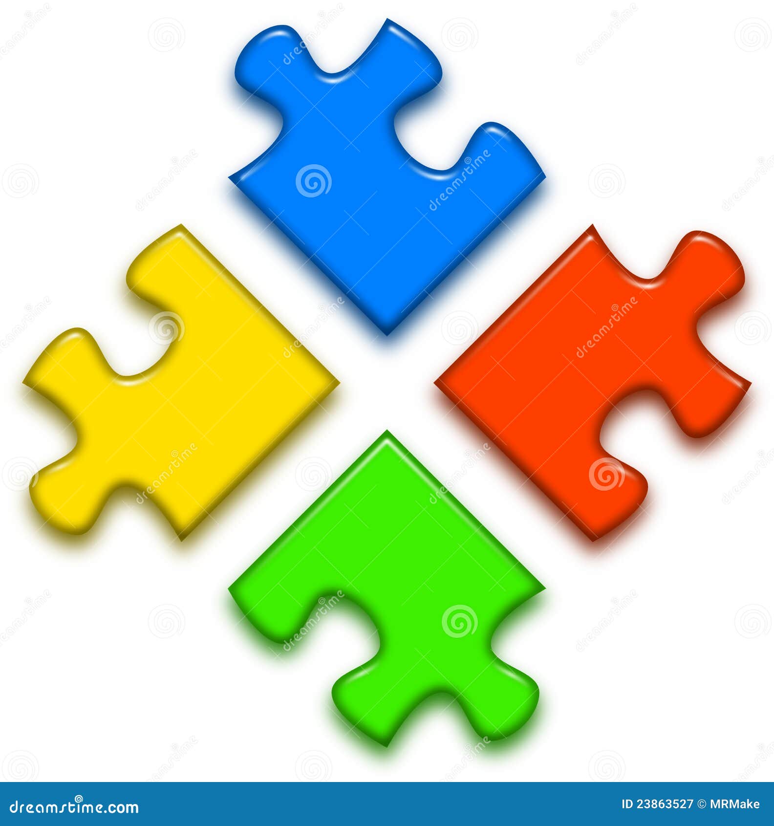 Logo puzzle stock illustration. Illustration of solution 23863527