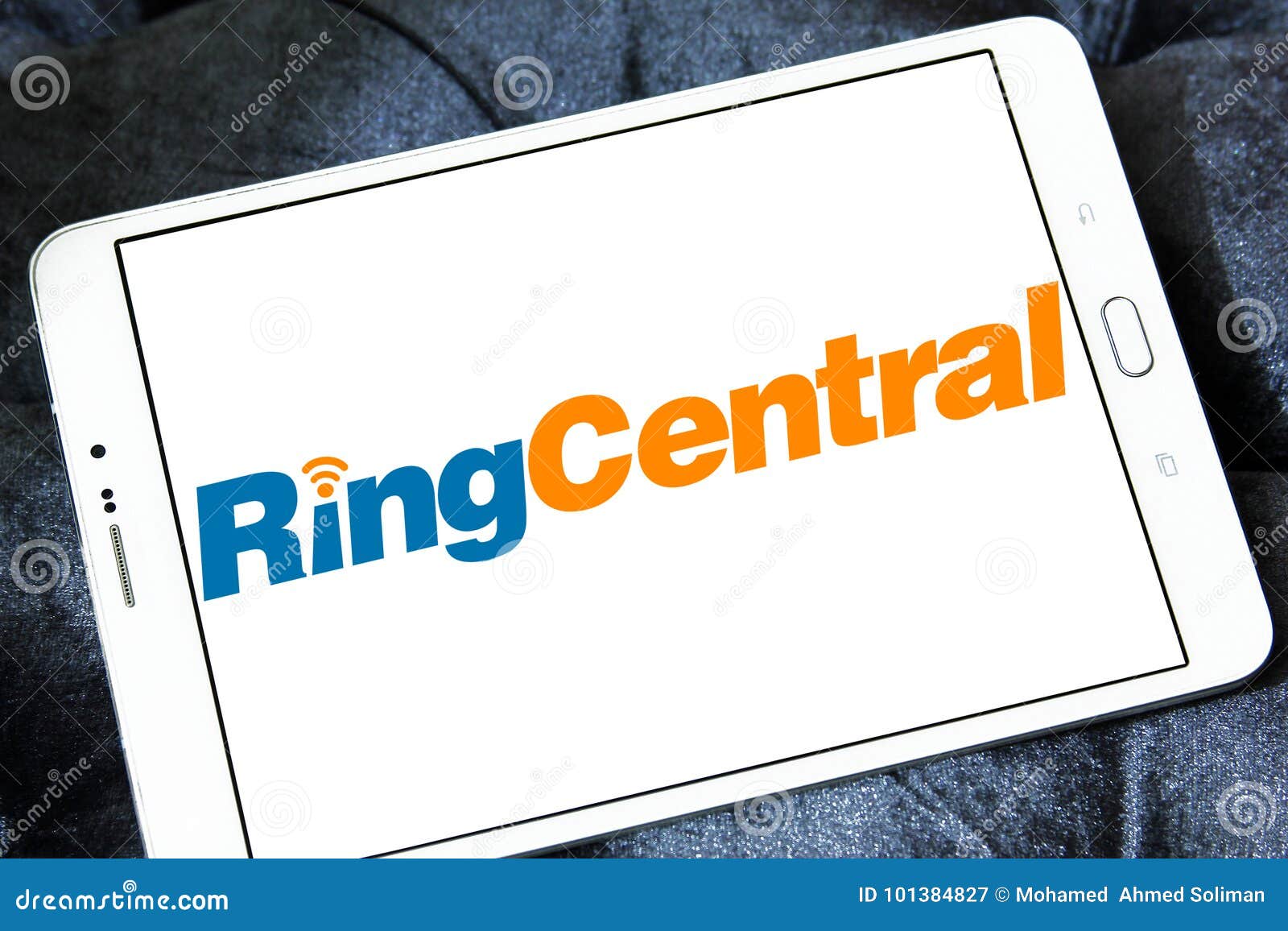 RingCentral company logo editorial photography. Image of symbol - 101384827
