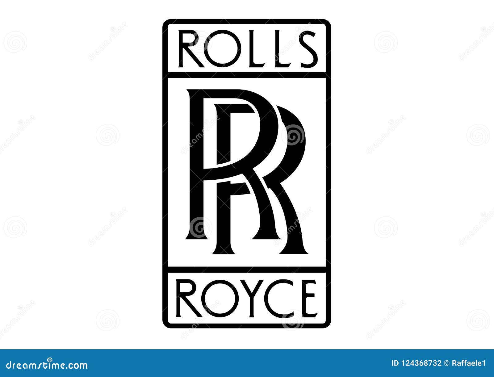 rolls royce logo vector