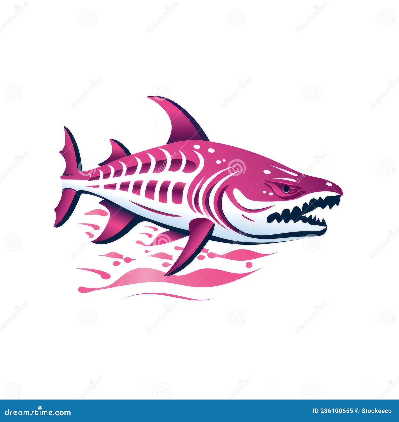 radiology unit logo: idiopathic thrombocytopenic purpura with zebra shark