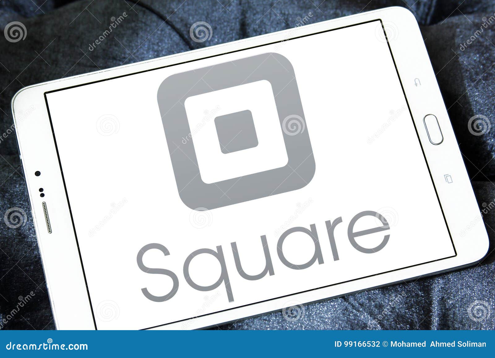 Square company logo editorial photography. Image of financial 99166532