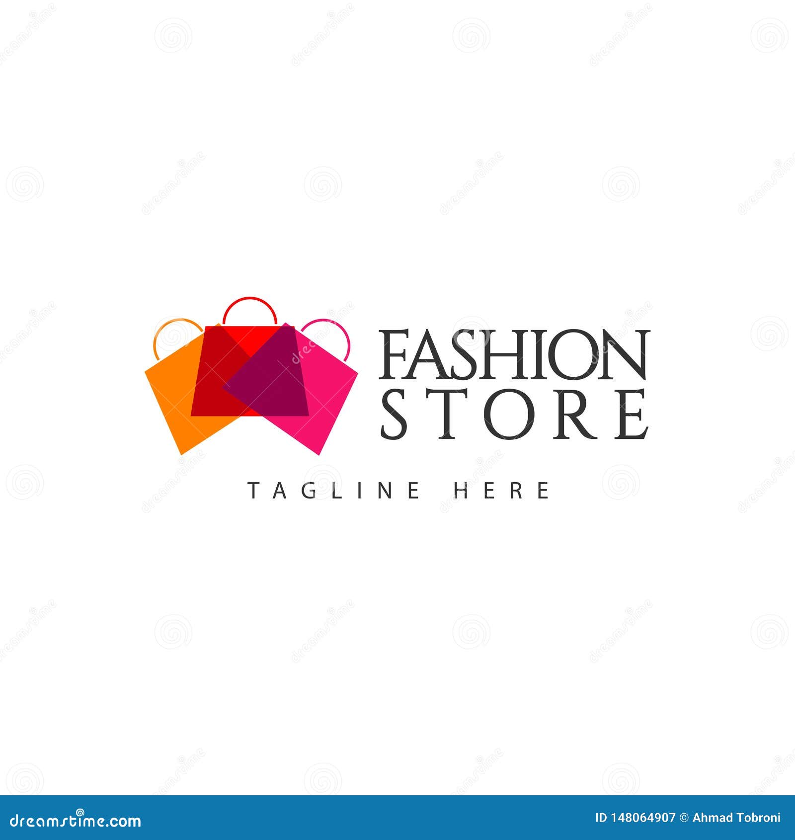 Fashion Store Logo Vector Template Design Illustration Stock Vector Illustration Of Graphic Clothes