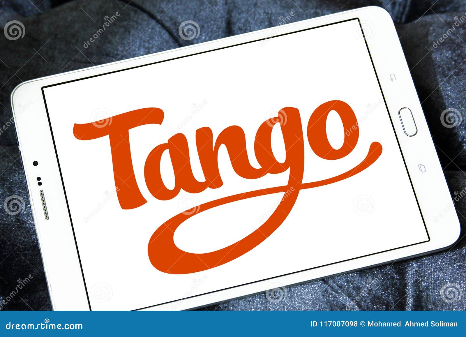 Tango application logo editorial stock photo. Image of network - 117007098