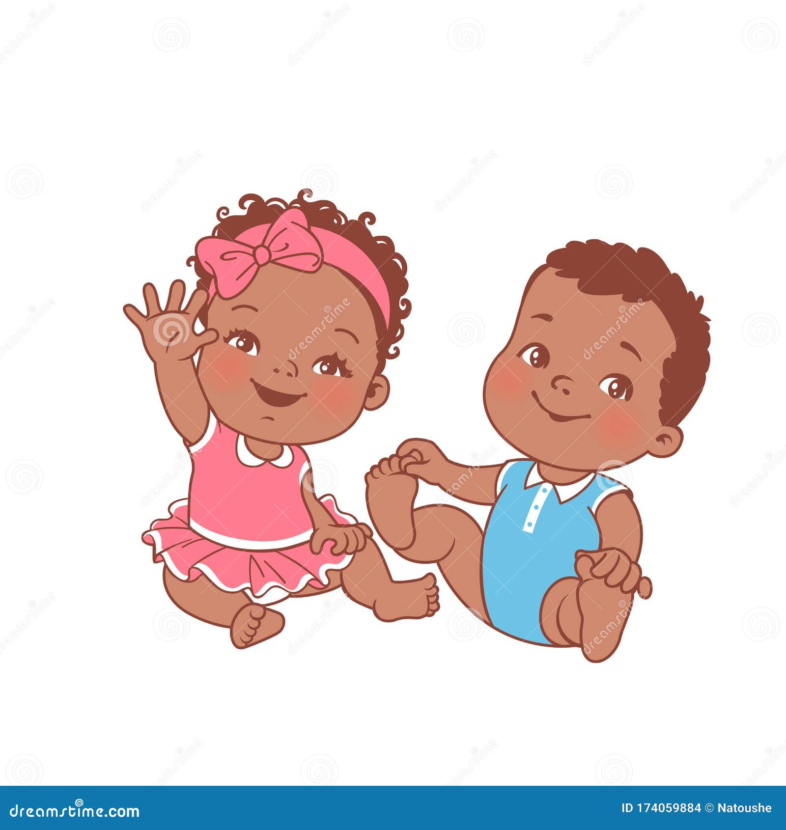 Babies Black Cartoon Twin Stock Illustrations – 24 Babies Black Cartoon  Twin Stock Illustrations, Vectors & Clipart - Dreamstime