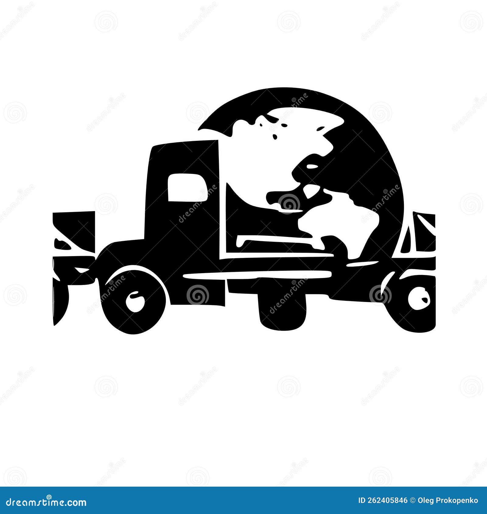 Logo of the Transport Company for the Implementation of Cargo