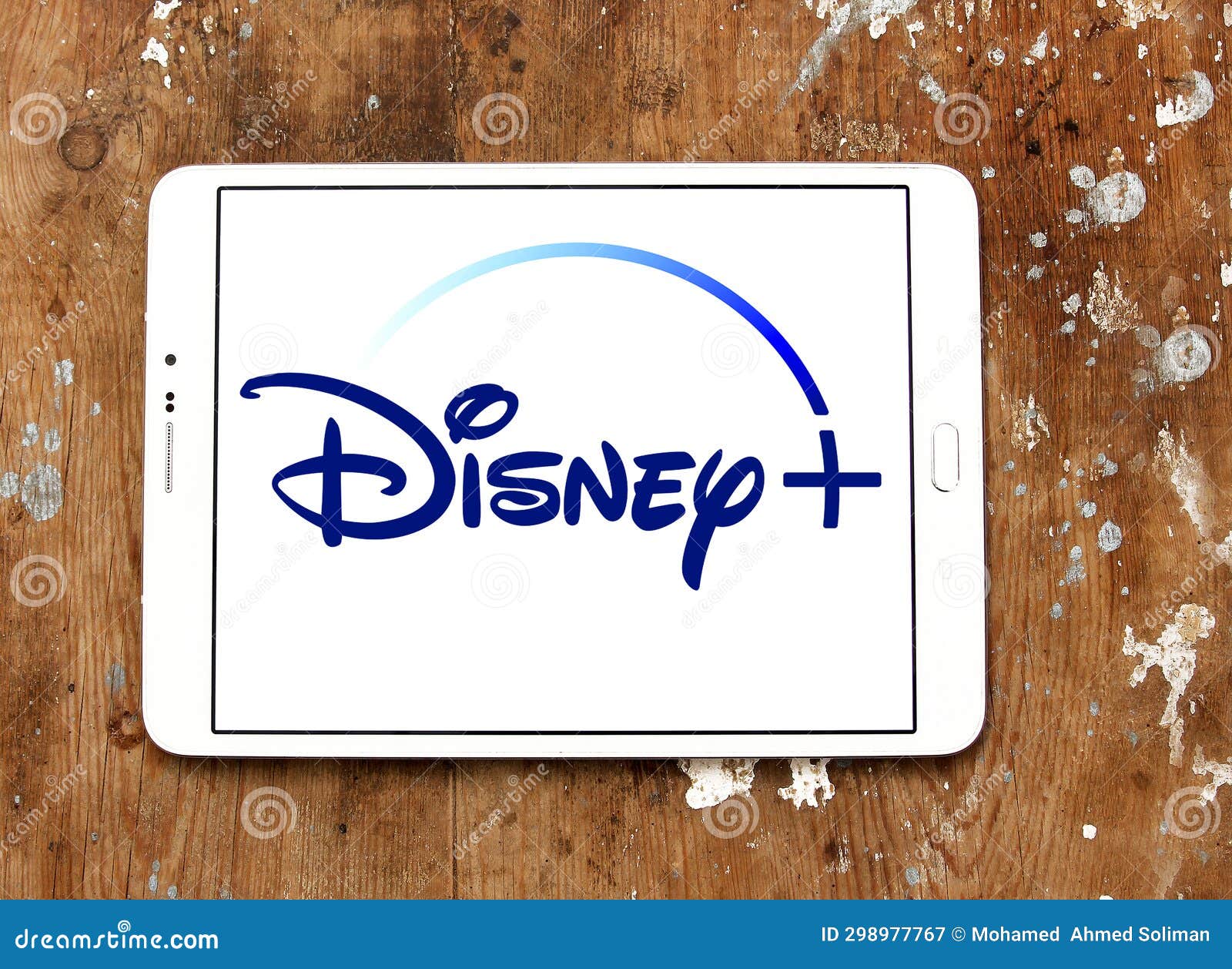 Disney Plus logo editorial photography. Image of homepage 298977767