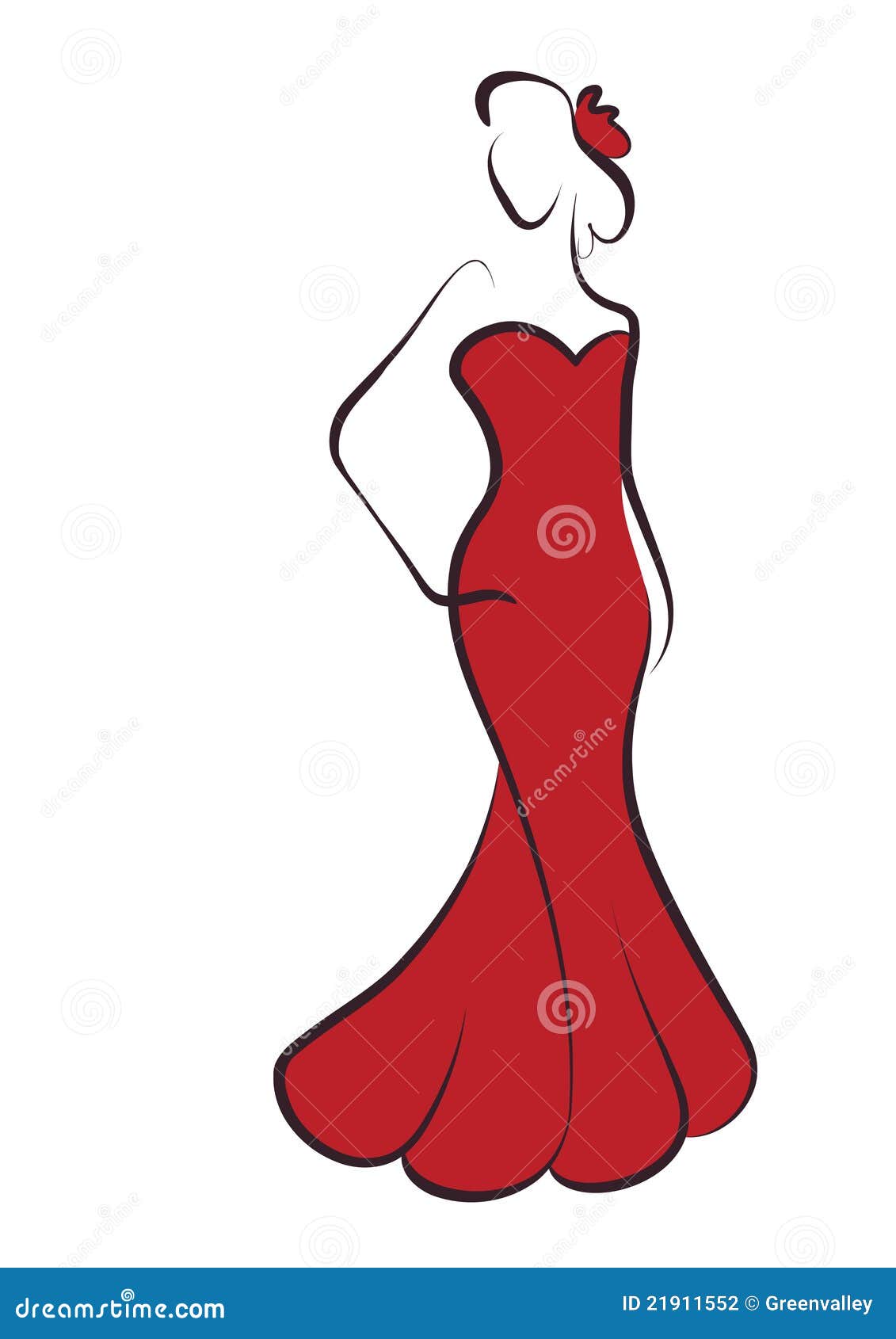 clipart evening dress - photo #46