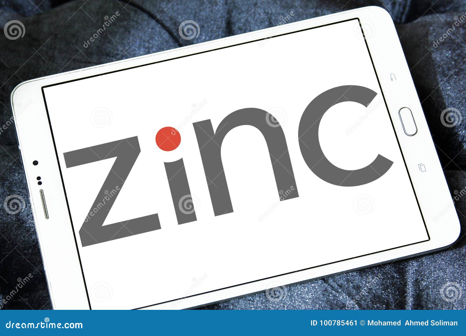 Zinc logo editorial photo. Image of sign, mobile, sharing 100785461