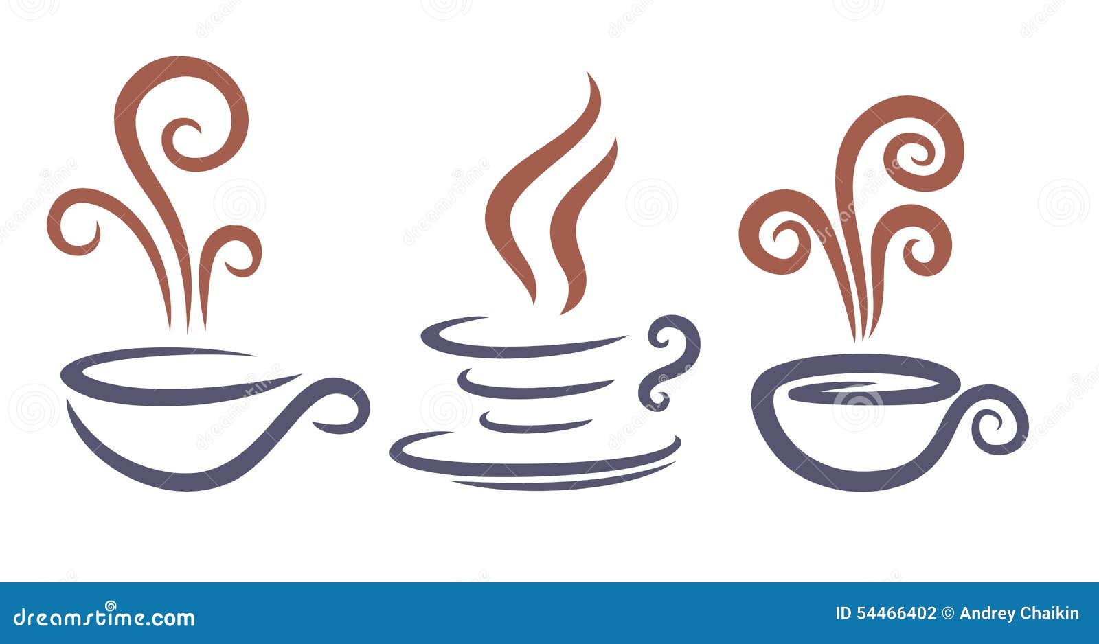  Logos  of coffee cups stock vector Illustration of vector 