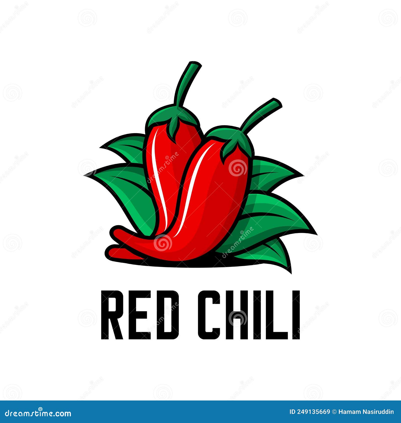 Logos de chile ilustración del vector. Ilustración de comida 249135669