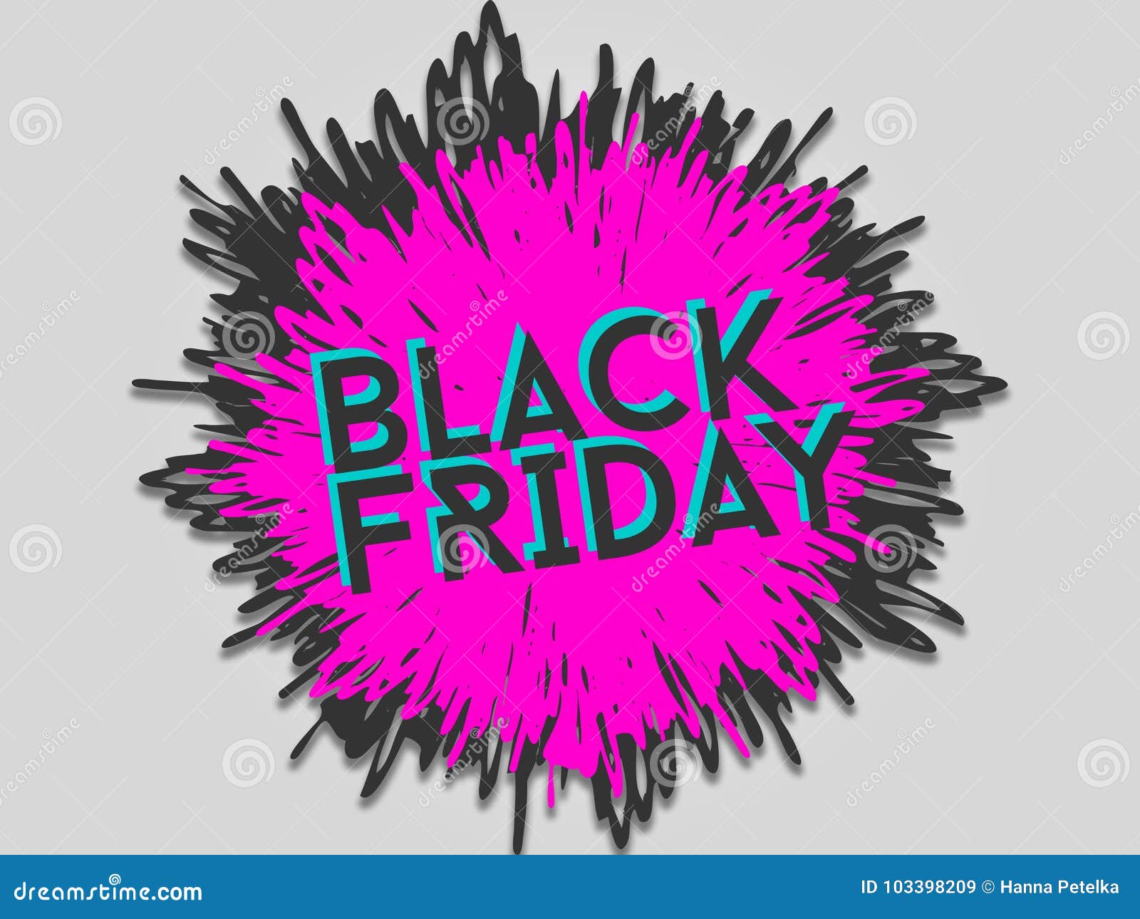 Les logos lumineux à vendre le jour noircissent vendredi Approprié à la publicité de site Web et d'impression