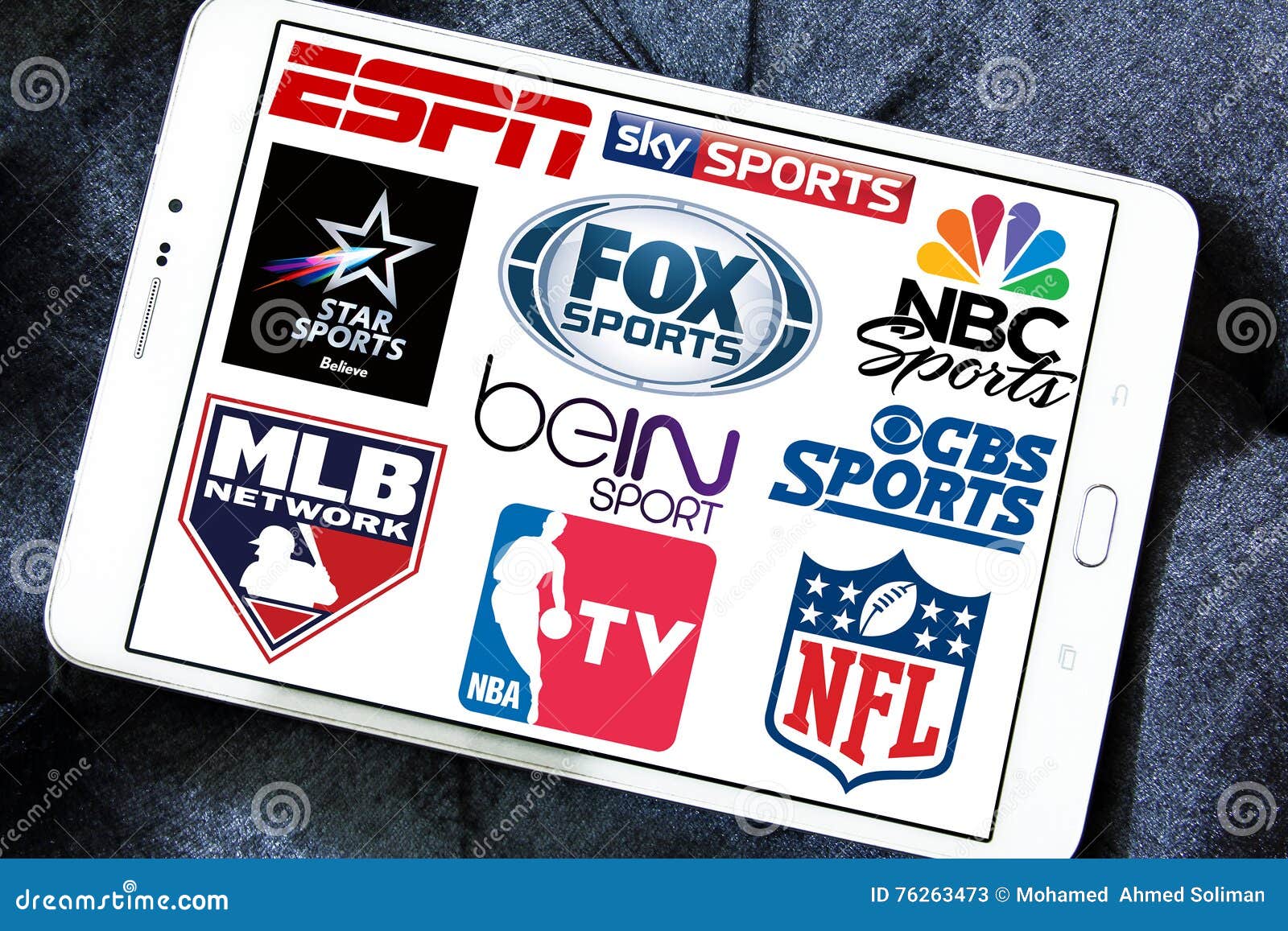Logos of Tv Sports Channels and Networks Editorial Stock Photo