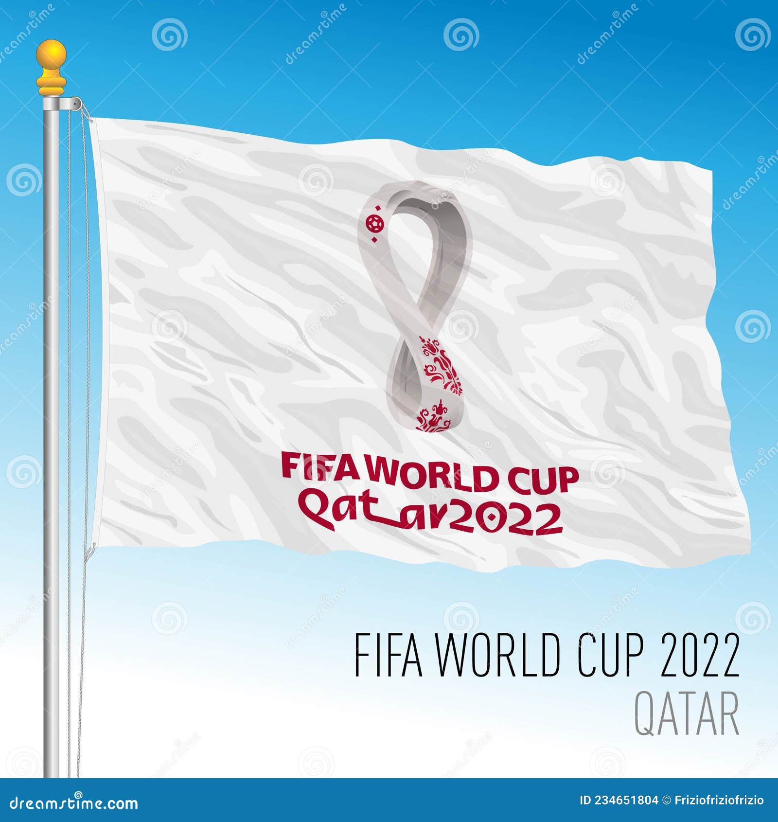 Campeonato de futebol da copa do mundo de 2022 design de cartaz da equipe  do irã