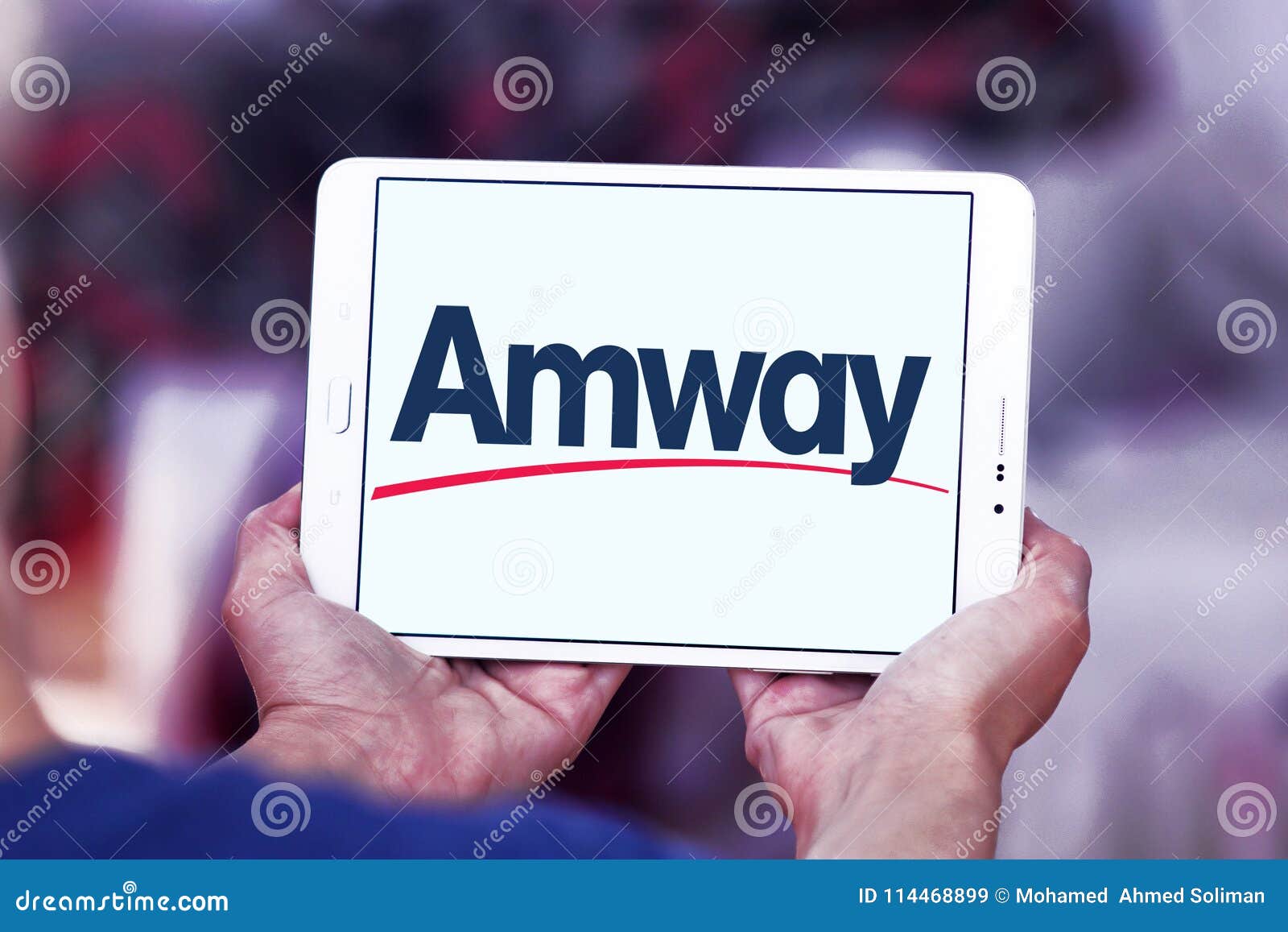 Logotipo Da Empresa De Amway Imagem de Stock Editorial Imagem de