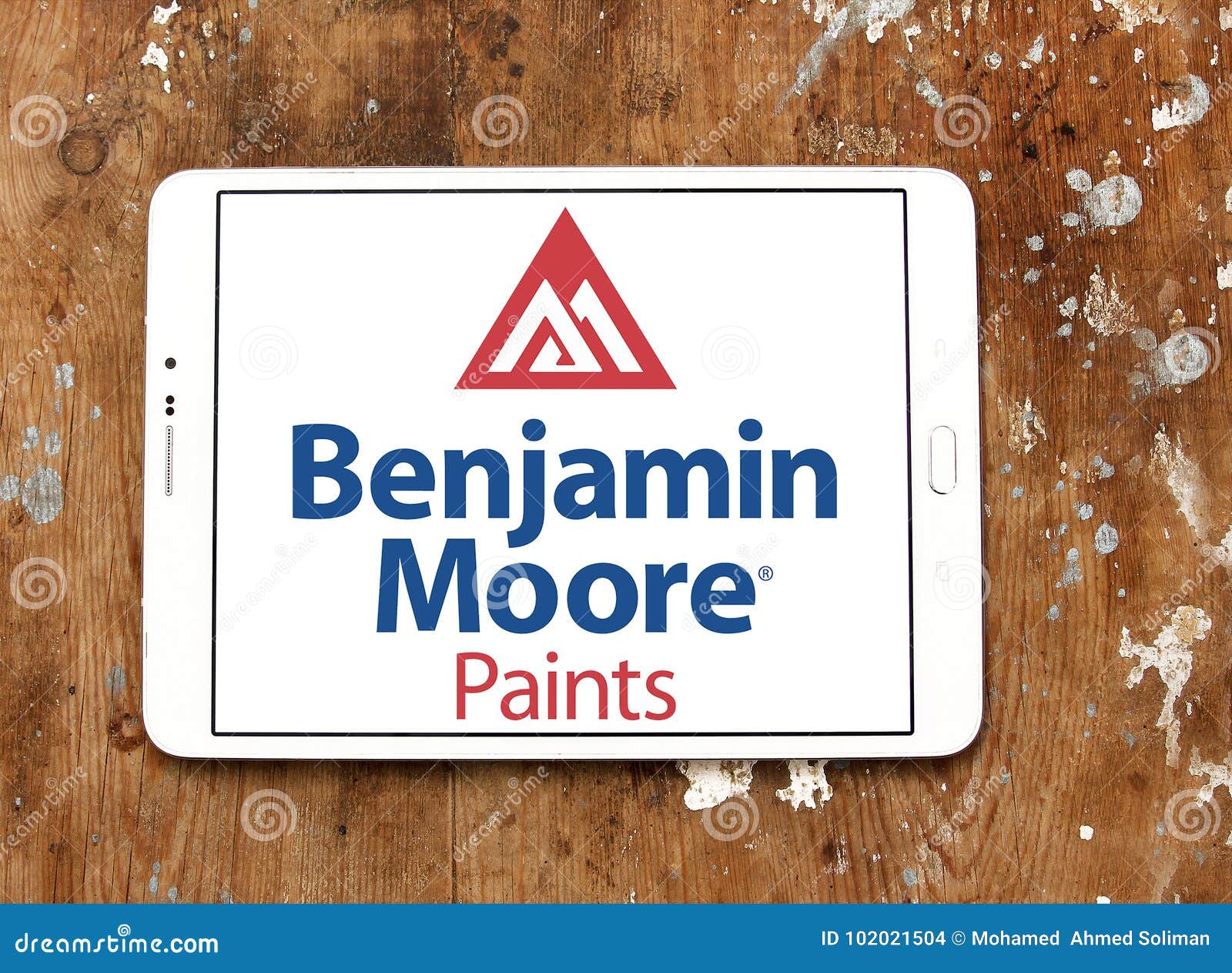 Logotipo Da Empresa De Benjamin Moore Paints Imagem de Stock Editorial