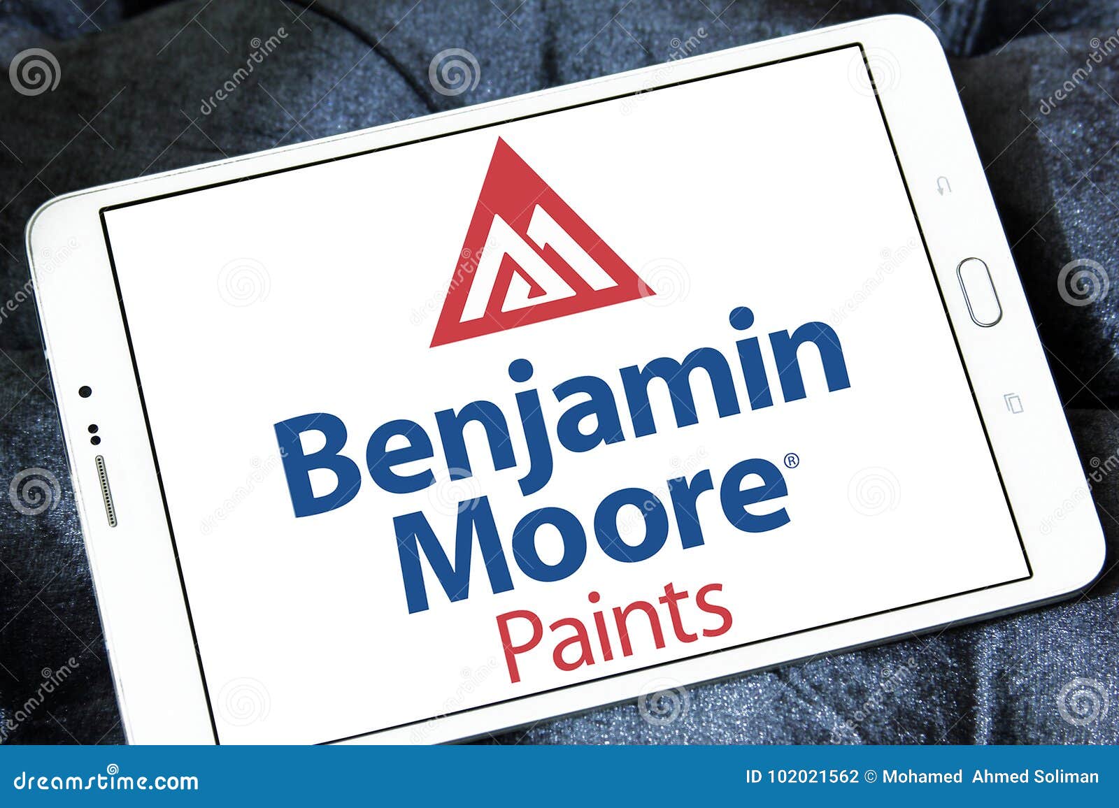 Logotipo Da Empresa De Benjamin Moore Paints Fotografia Editorial