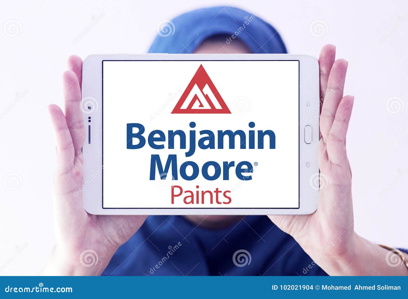 Logotipo Da Empresa De Benjamin Moore Paints Imagem de Stock Editorial